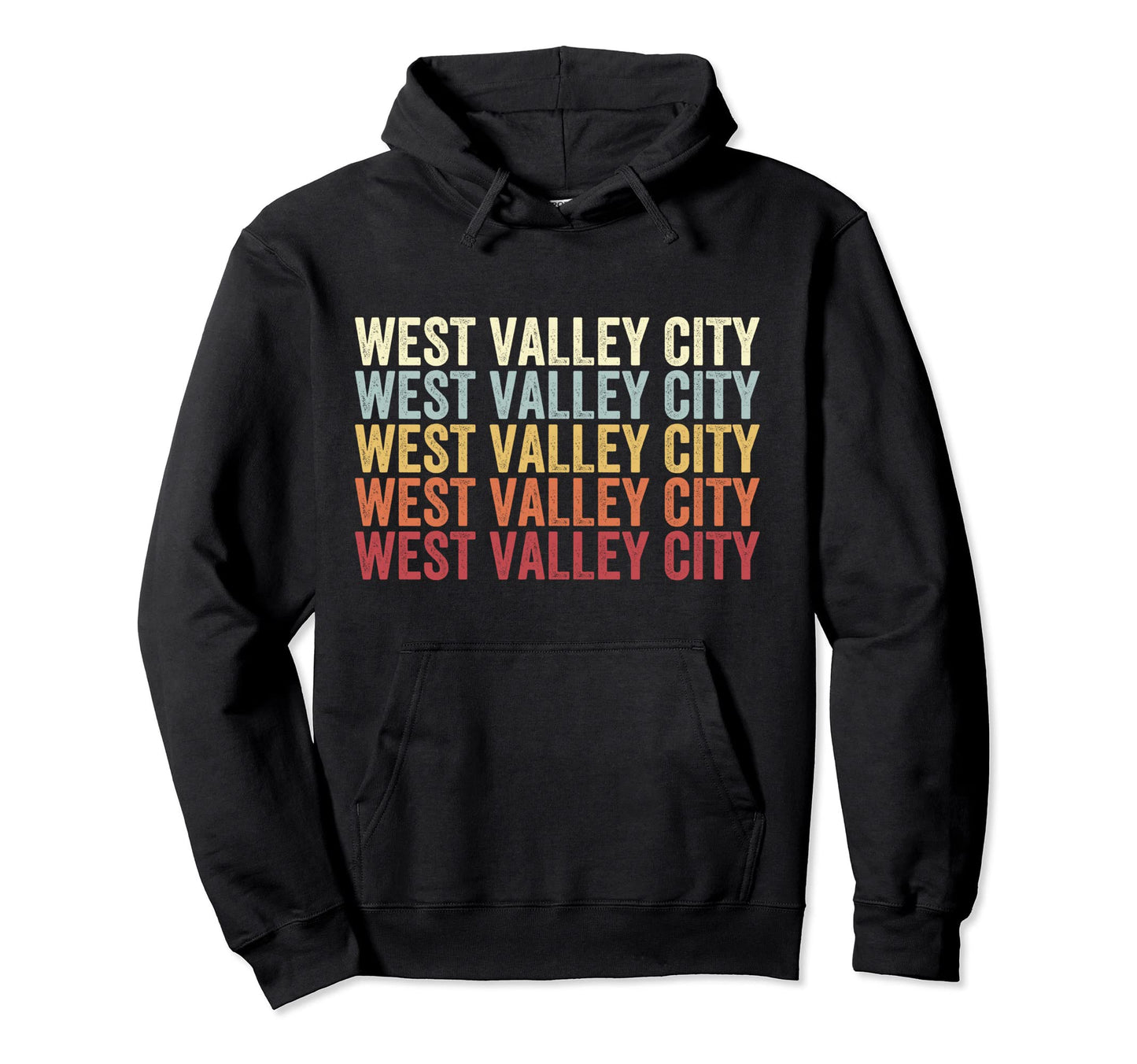West Valley City Utah West Valley Hoodie - Minimalist Print for Adults - T-Shirt, Sweatshirt, Hoodie