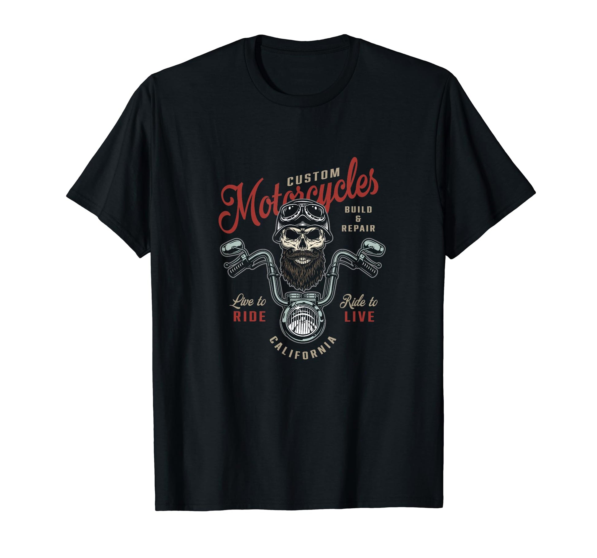 American Motorcycle T-Shirt - Minimalist Print for Adults - T-Shirt, Sweatshirt, Hoodie