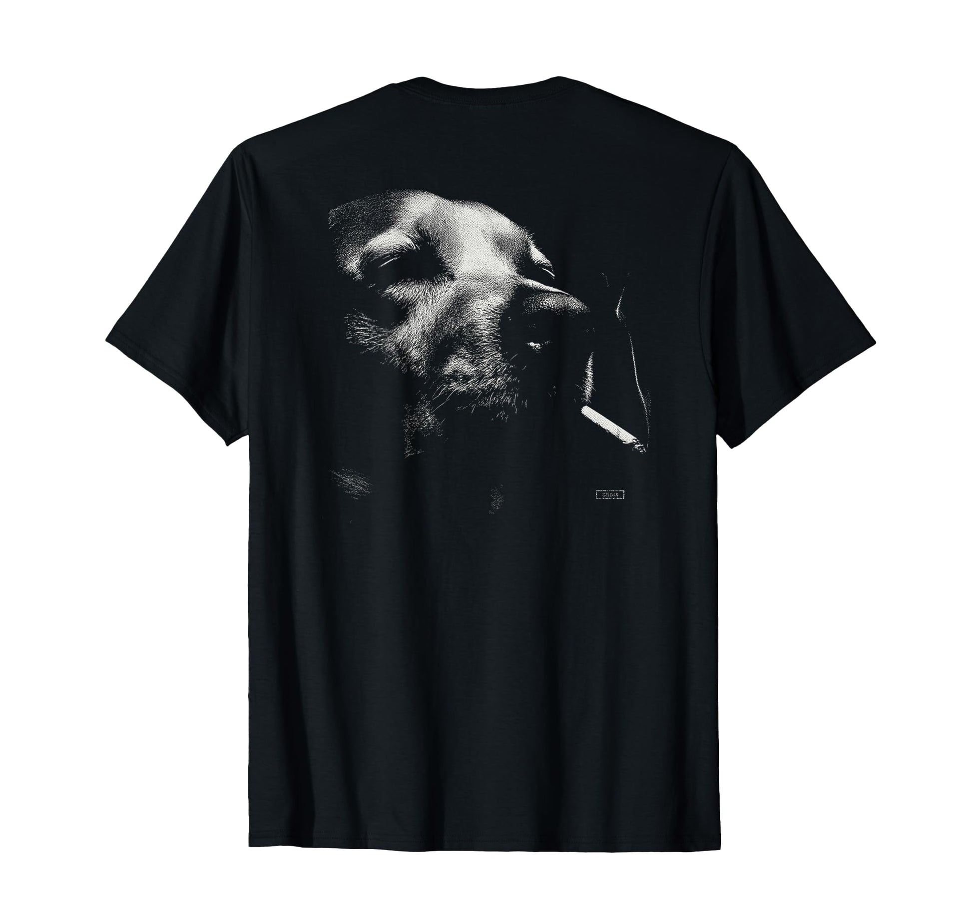 Golden Retriever Smoking Cigarette T-Shirt - Custom Art Print Unisex - T-Shirt, Sweatshirt, Hoodie