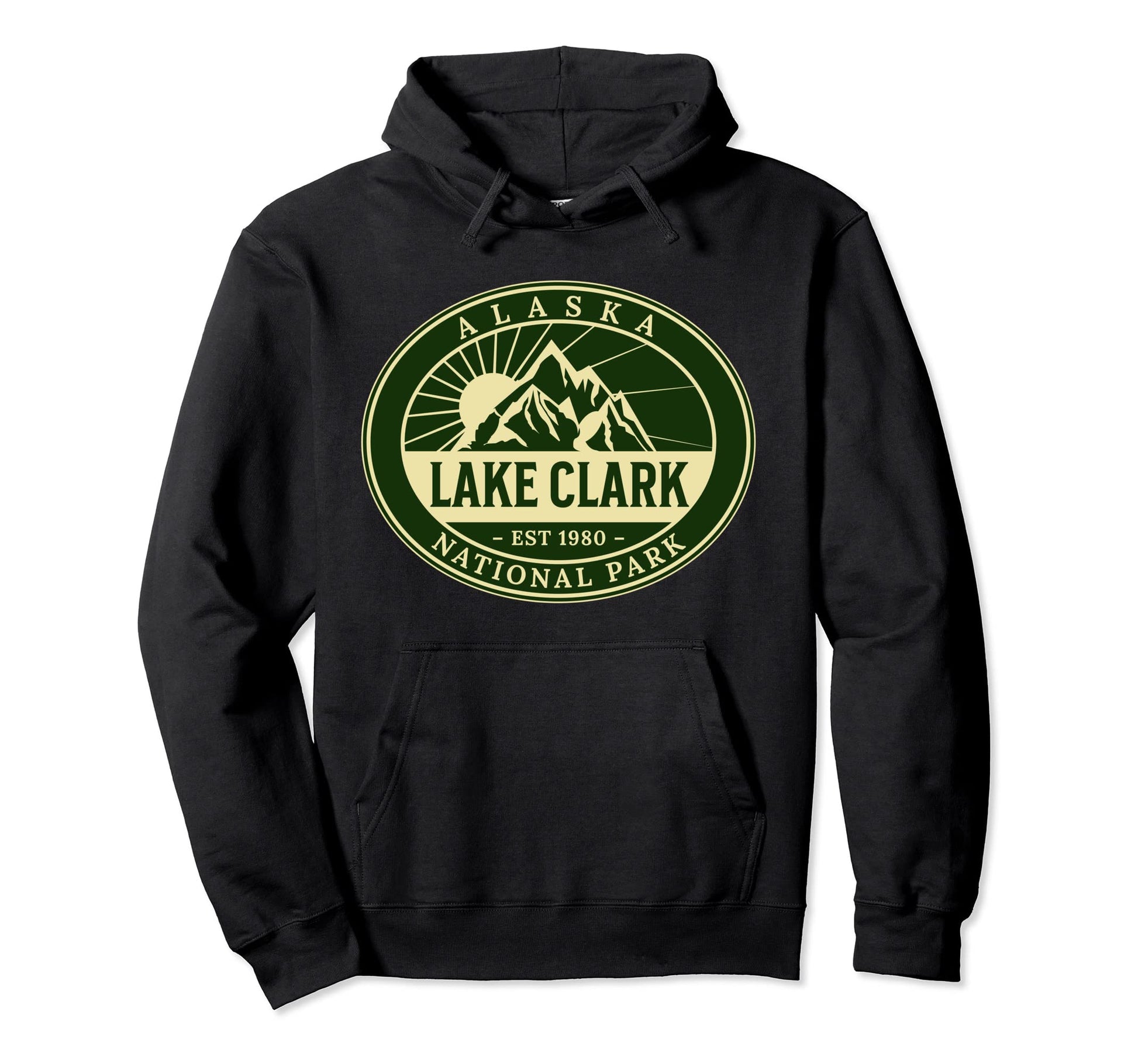 Lake Clark National Park Alaska Hike Hoodie - Unique Graphic Men Women - T-Shirt, Sweatshirt, Hoodie