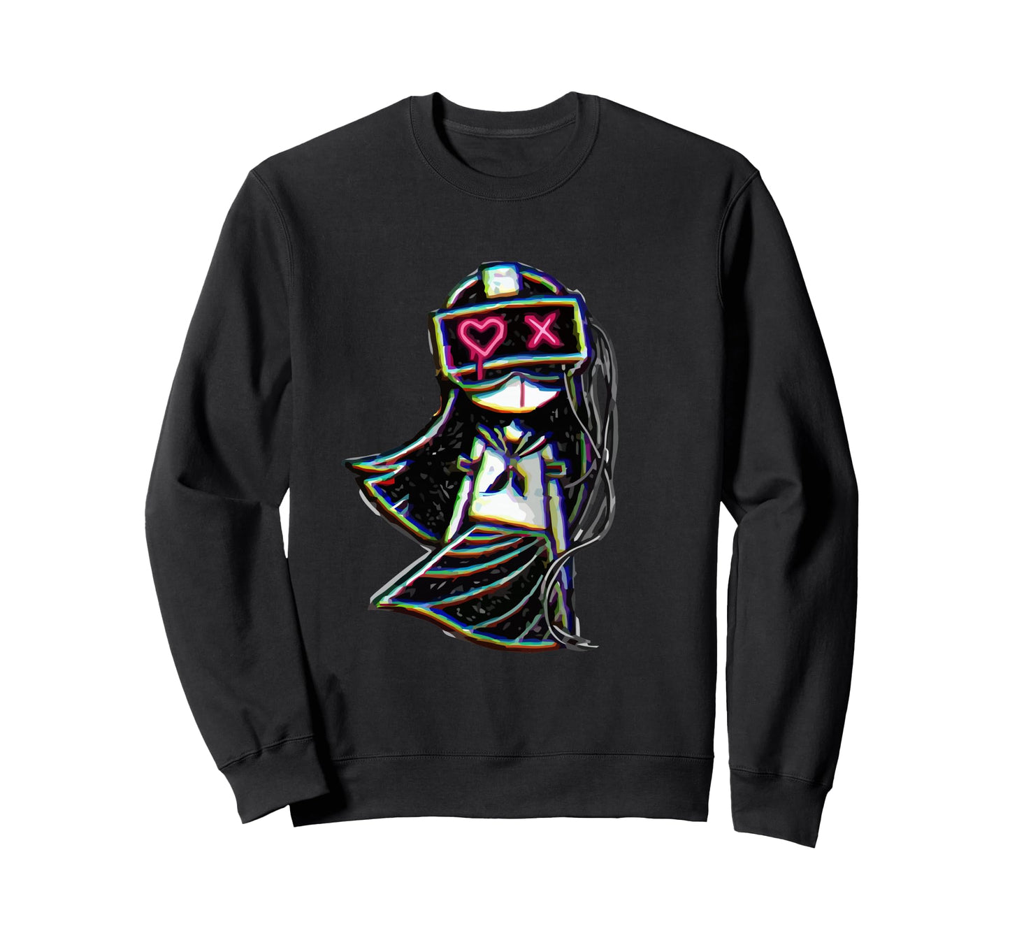 Edgy Alt Aesthetic Anime Vaporwave Sweatshirt - Novelty Apparel Men Women - T-Shirt, Sweatshirt, Hoodie