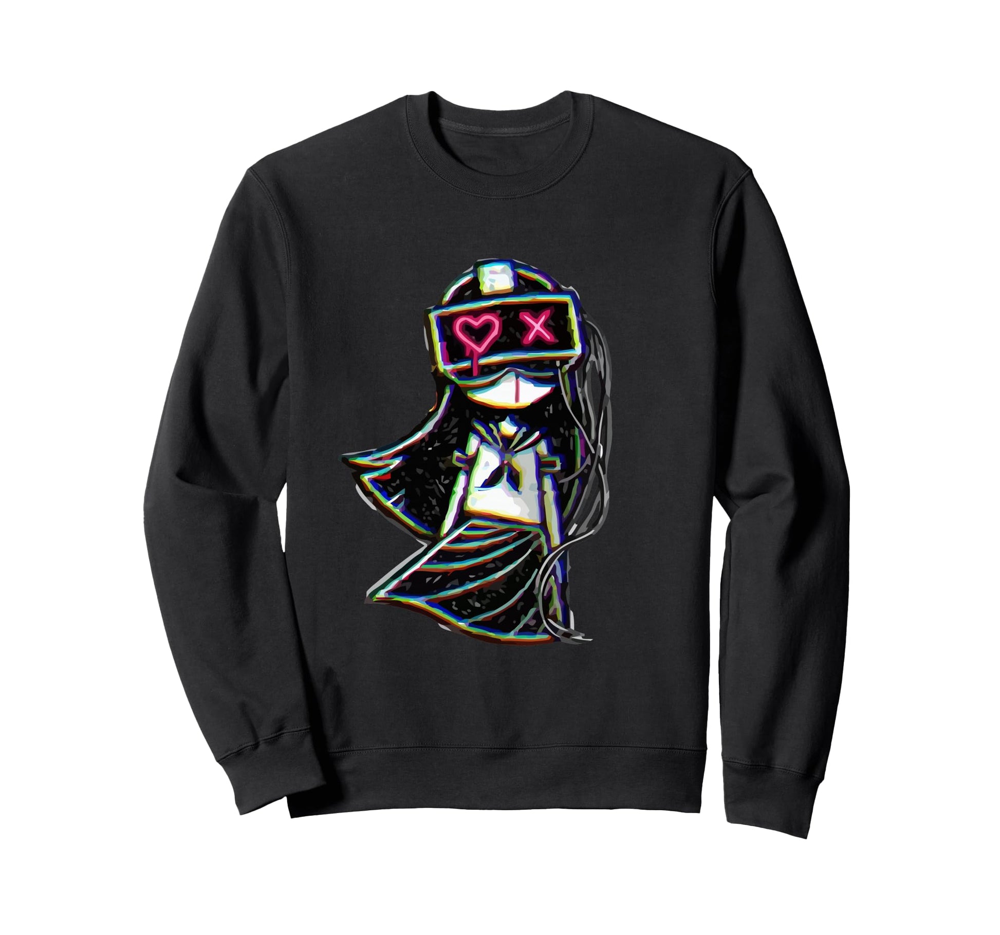 Edgy Alt Aesthetic Anime Vaporwave Sweatshirt - Novelty Apparel Men Women - T-Shirt, Sweatshirt, Hoodie
