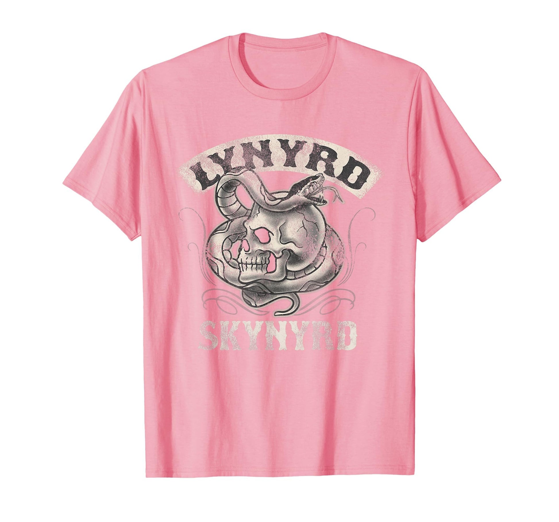 Lynyrd Skynyrd Skull Snake Tattoo 70S T-Shirt - Novelty Apparel Men Women - T-Shirt, Sweatshirt, Hoodie