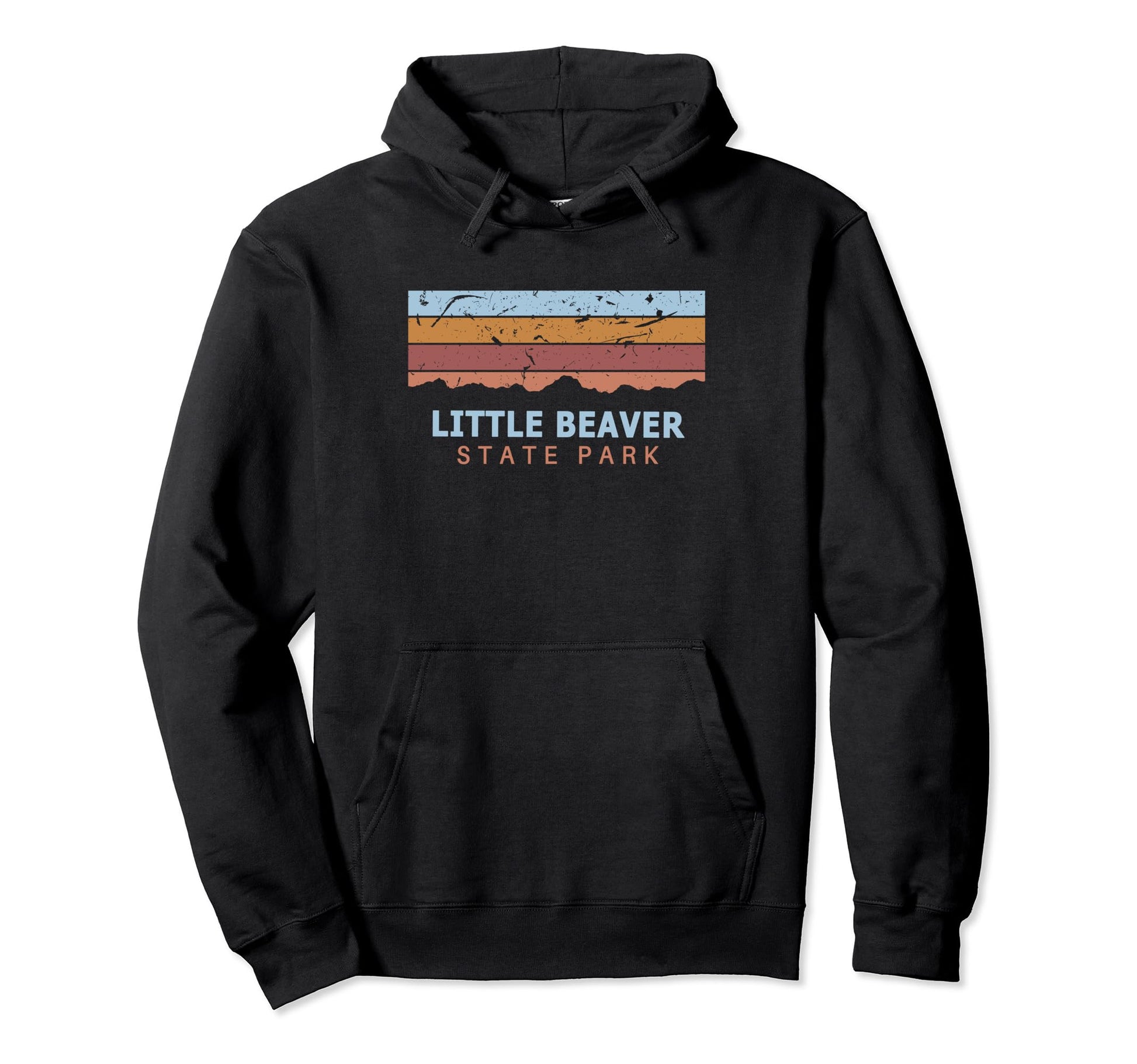 Little Beaver State Park West Virginia Hoodie - Custom Art Print Men Women - T-Shirt, Sweatshirt, Hoodie