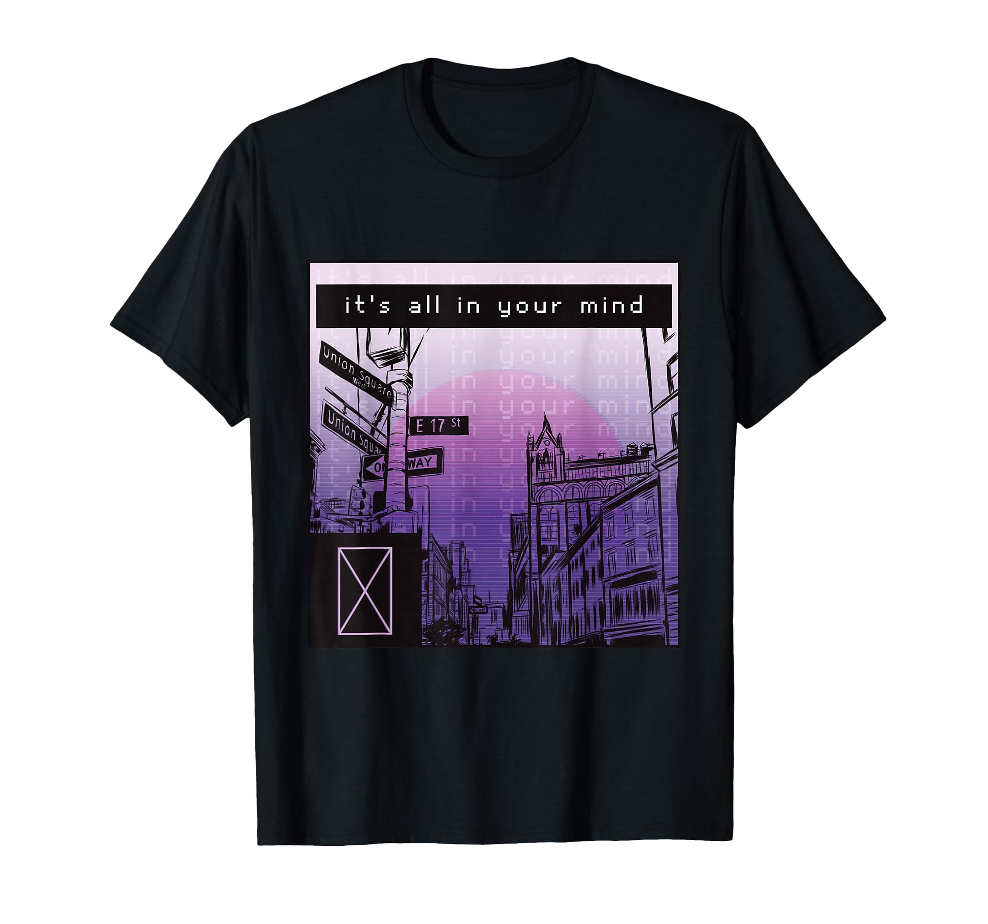 Its All Your Mind Aesthetic Emotional T-Shirt - Unique Graphic Unisex - T-Shirt, Sweatshirt, Hoodie