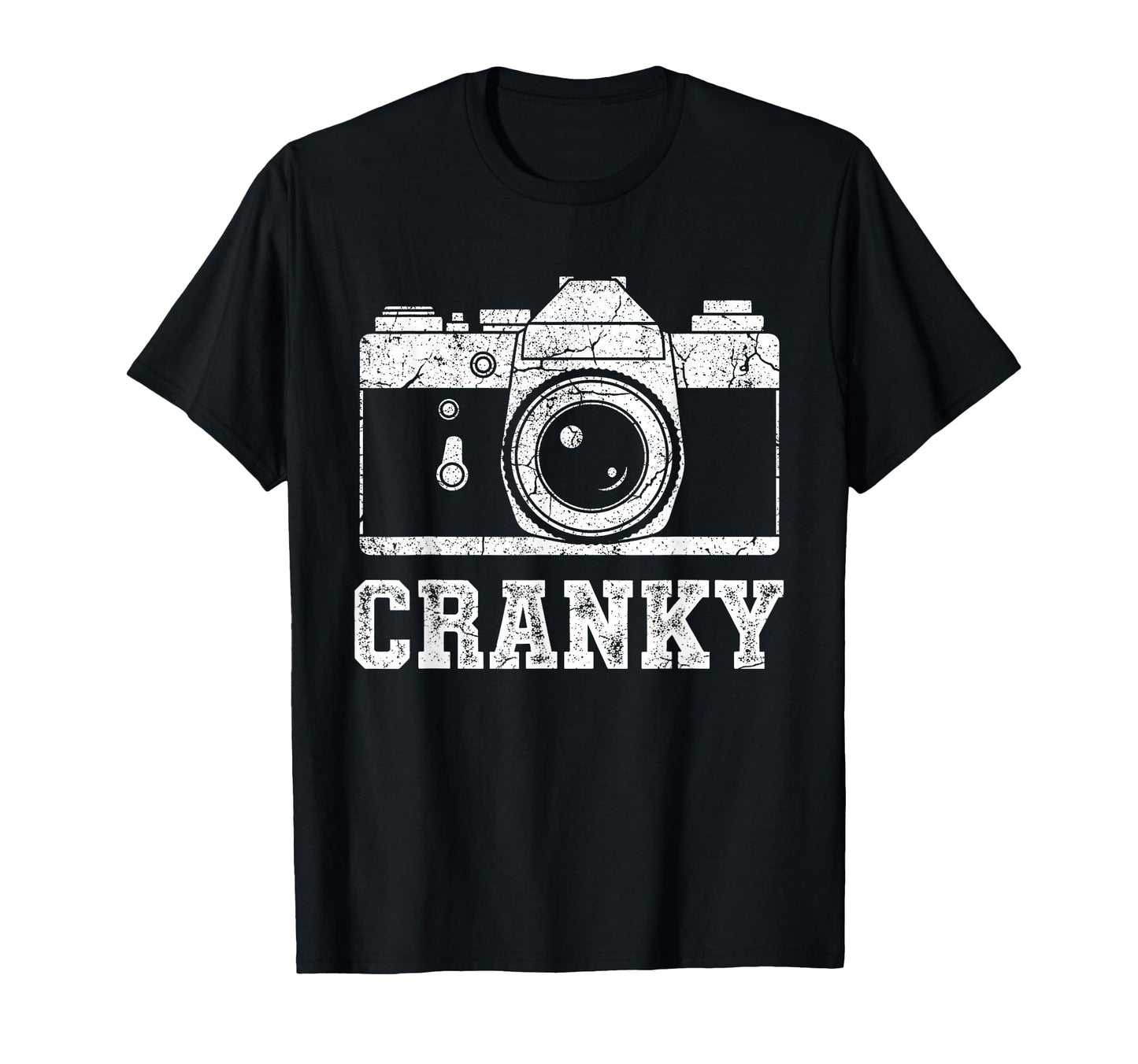 Cranky Photographers Photography Camera T-Shirt - Unique Graphic Men Women - T-Shirt, Sweatshirt, Hoodie