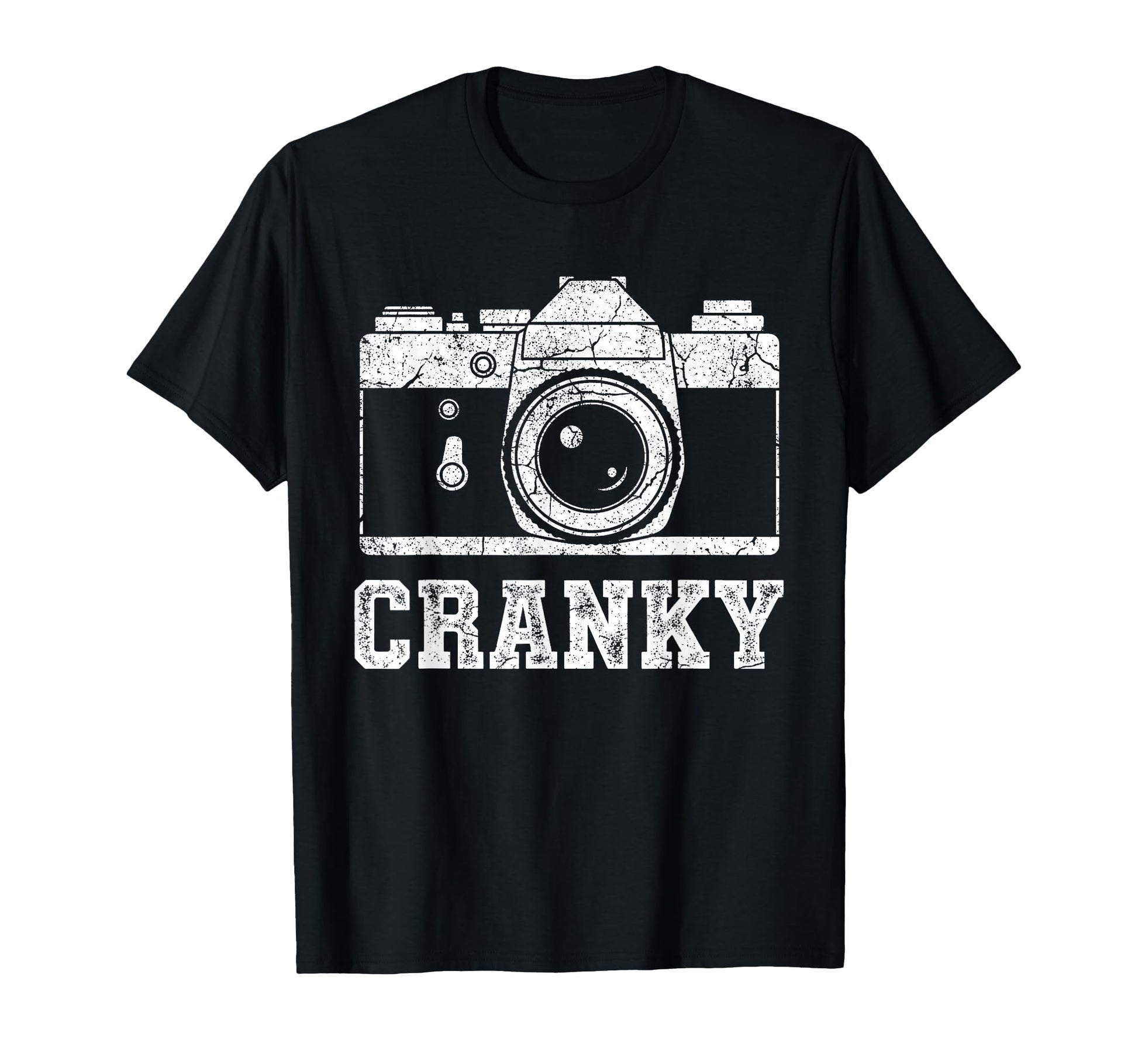 Cranky Photographers Photography Camera T-Shirt - Unique Graphic Men Women - T-Shirt, Sweatshirt, Hoodie
