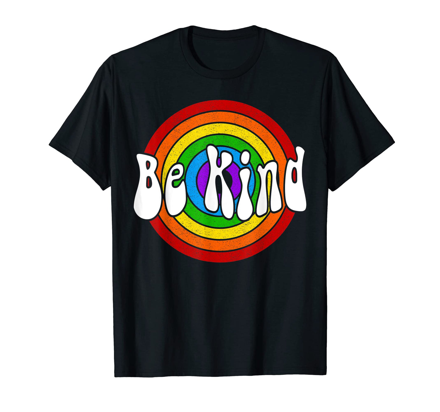 Be Kind Rainbow Choose Kindness T-Shirt - Casual Everyday Wear Unisex - T-Shirt, Sweatshirt, Hoodie