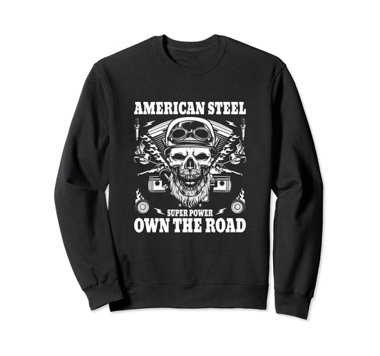 Bad Dad Motorcycle Lover Motorcycle Sweatshirt - Aesthetic Graphic Unisex - T-Shirt, Sweatshirt, Hoodie