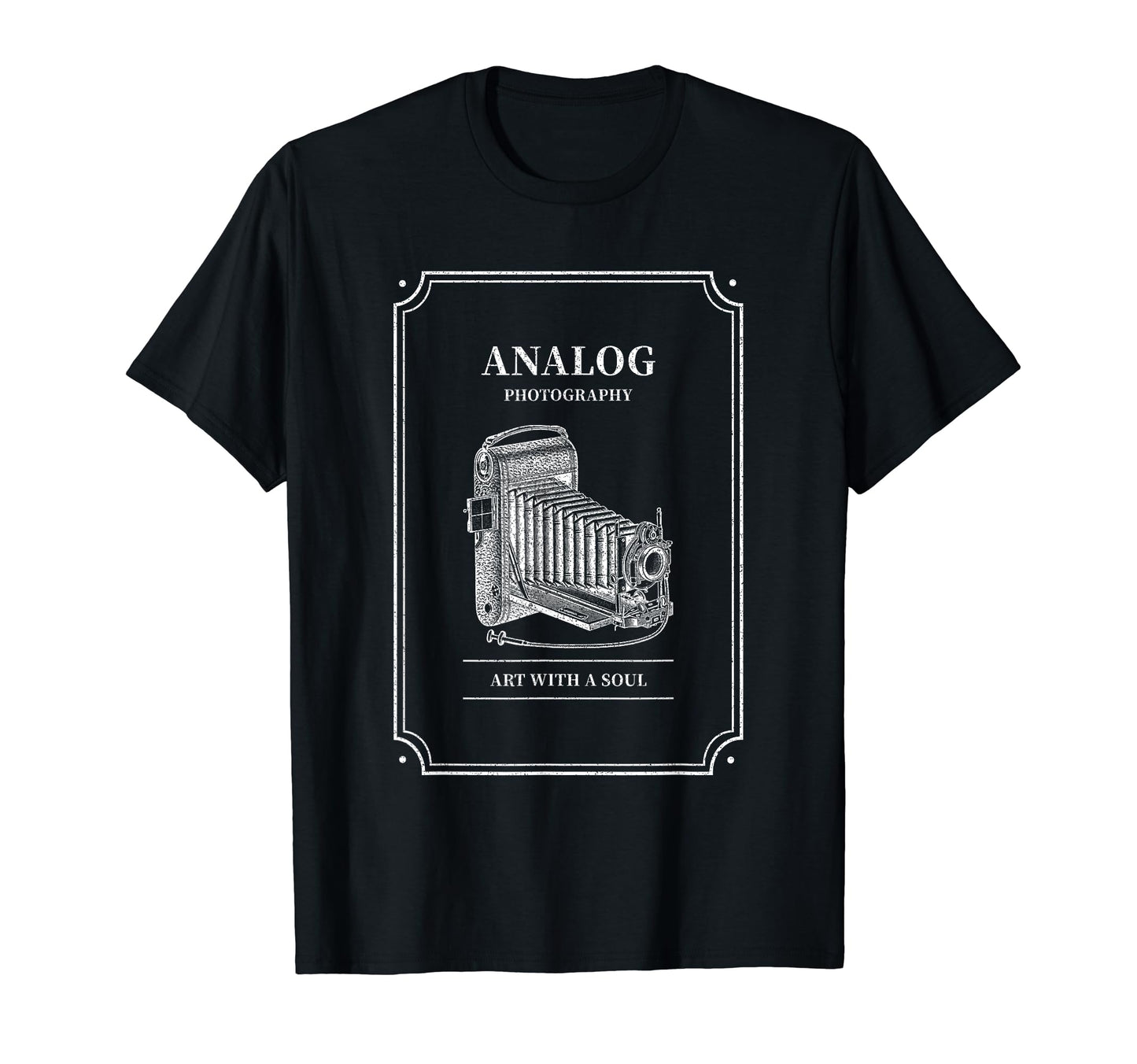 Analog Photography Art Soul Camera T-Shirt - Unique Graphic Men Women - T-Shirt, Sweatshirt, Hoodie