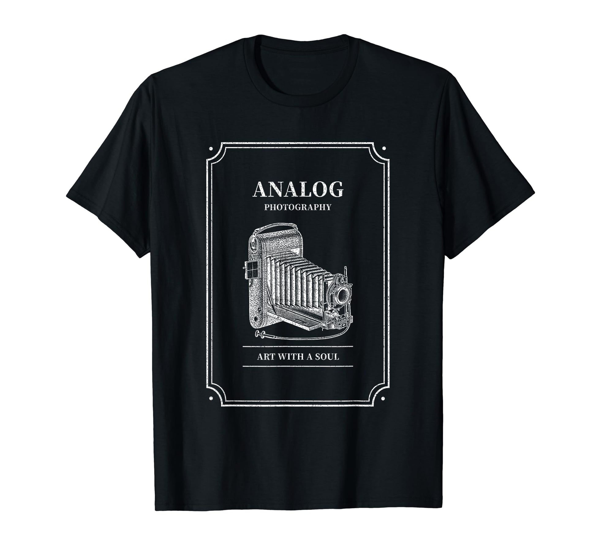 Analog Photography Art Soul Camera T-Shirt - Unique Graphic Men Women - T-Shirt, Sweatshirt, Hoodie