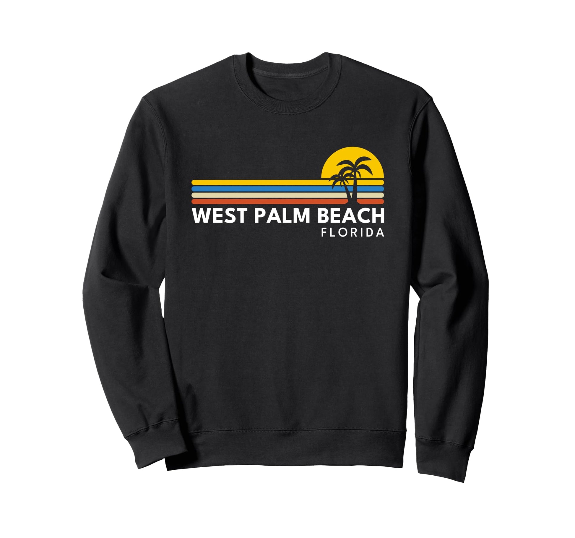 West Palm Beach Fl Florida Souvenirs Sweatshirt - Unique Graphic for Adults - T-Shirt, Sweatshirt, Hoodie
