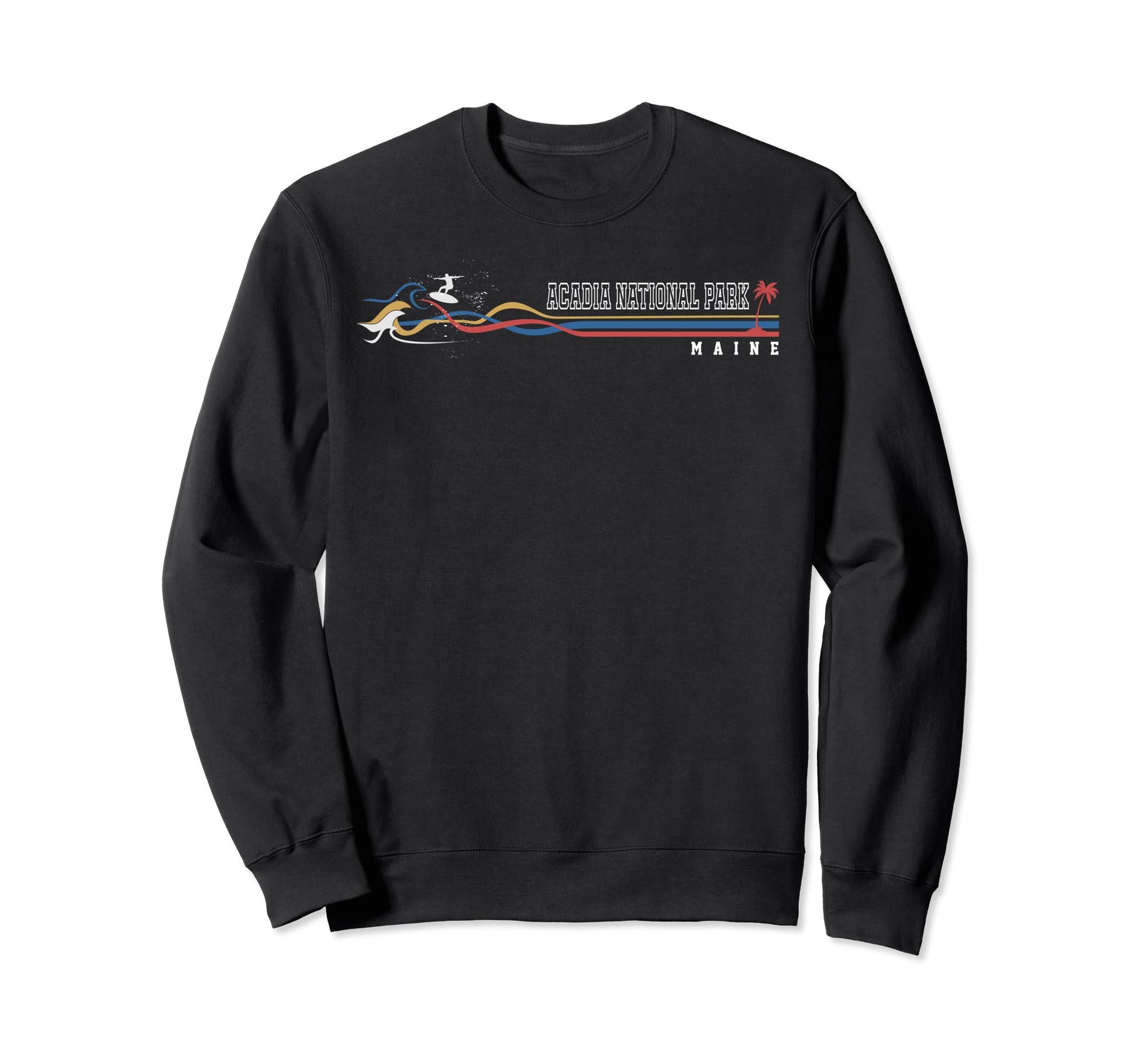 Acadia National Park Maine Sweatshirt - Trendy Graphic Men Women - T-Shirt, Sweatshirt, Hoodie