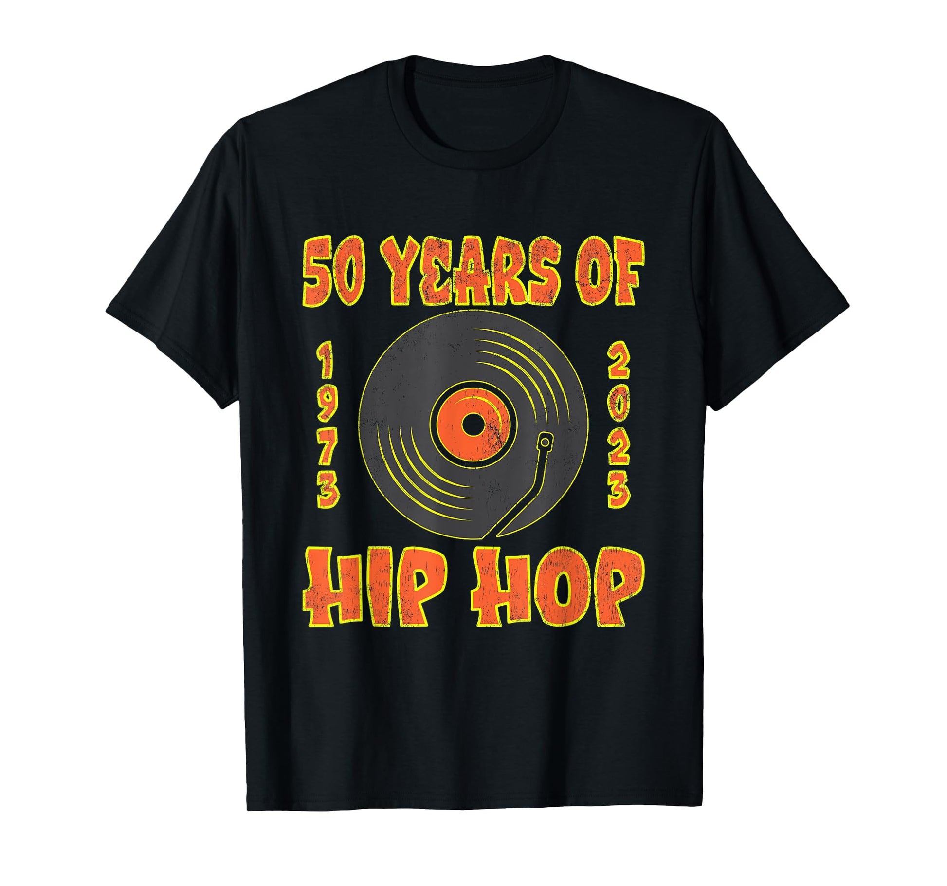 Hip Hop Music Lover 50Th Anniversary 50 T-Shirt - Aesthetic Graphic Unisex - T-Shirt, Sweatshirt, Hoodie