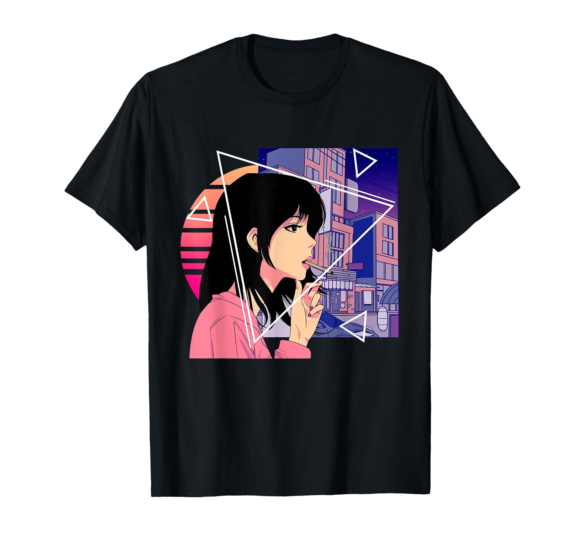 80S Japanese Lofi Vaporwave Aesthetic T-Shirt - Aesthetic Graphic Unisex - T-Shirt, Sweatshirt, Hoodie