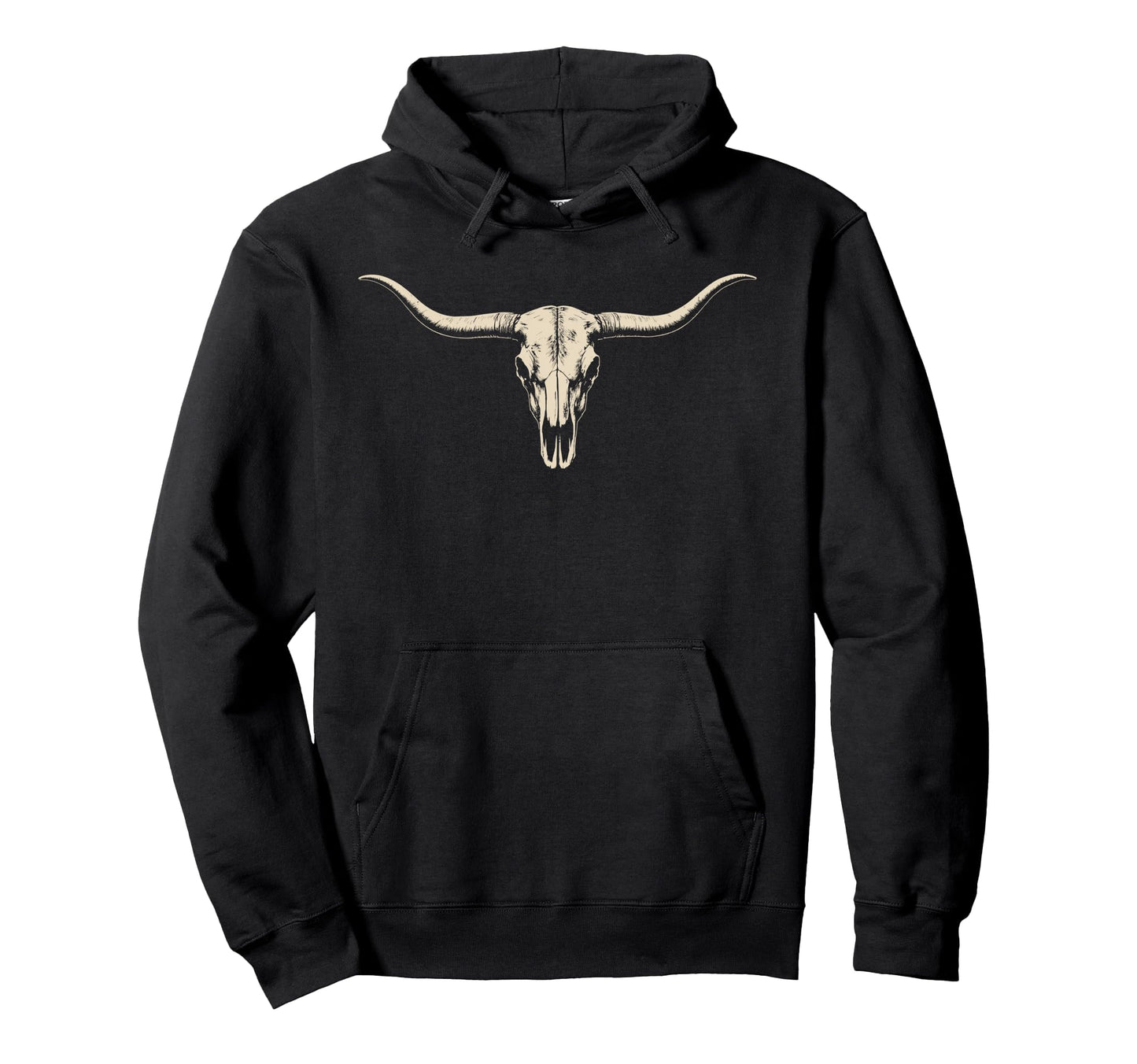 Cow Skull Cowgirl Cowboy Hoodie - Casual Everyday Wear Men Women - T-Shirt, Sweatshirt, Hoodie