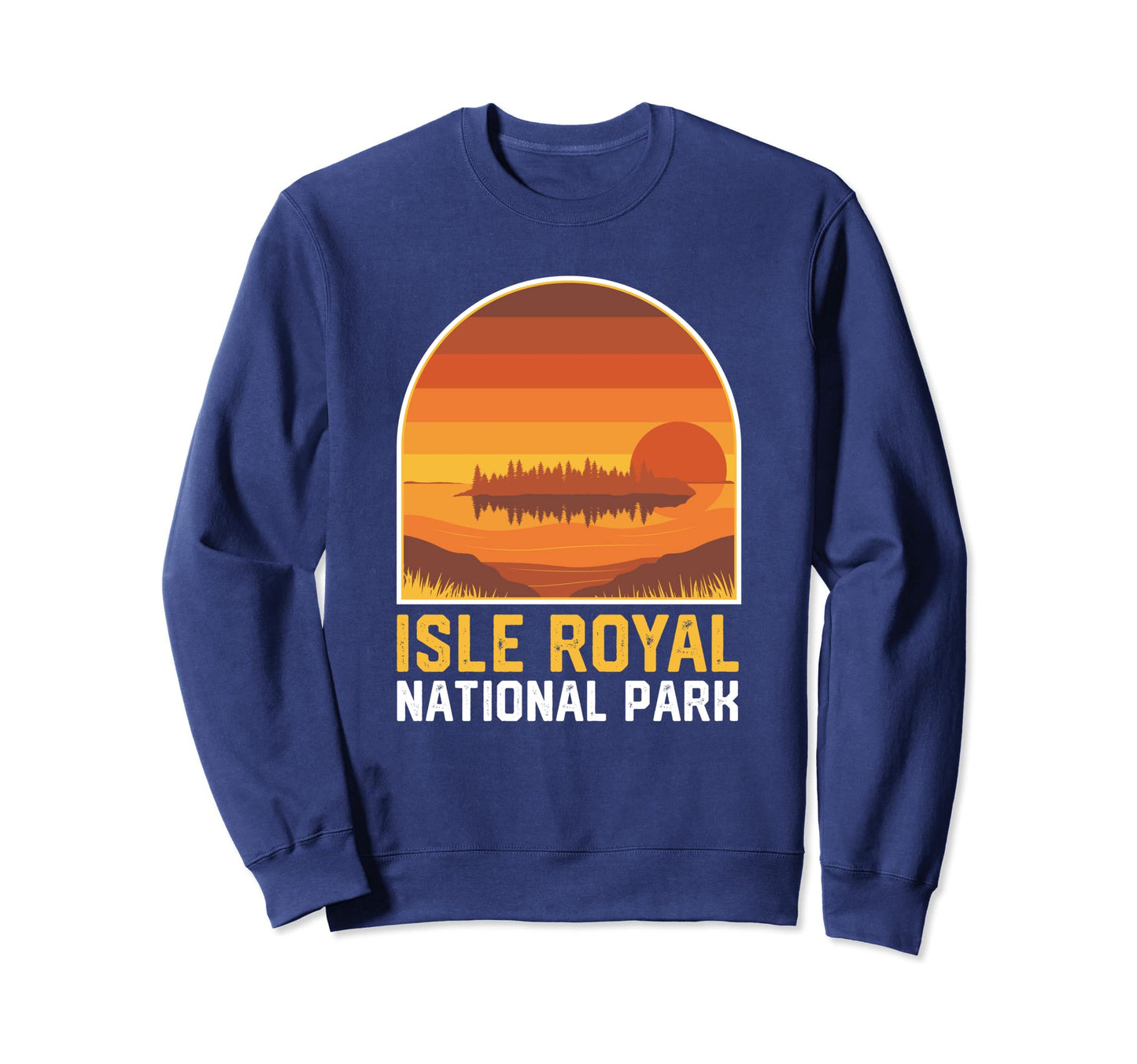 Isle Royal National Park Sunset Sweatshirt - Streetwear Style Unisex - T-Shirt, Sweatshirt, Hoodie