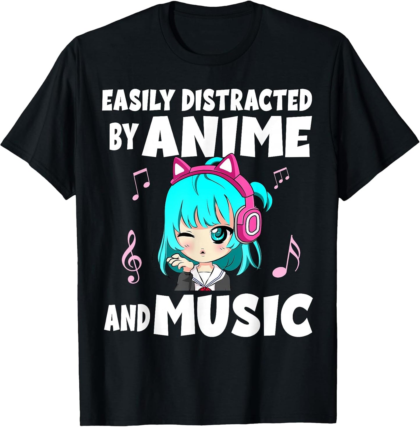 Music and Anime Merch Kawaii Otaku for Teen - Adult & Kids T-Shirts, Sweatshirts & Hoodies apparel design preview 1