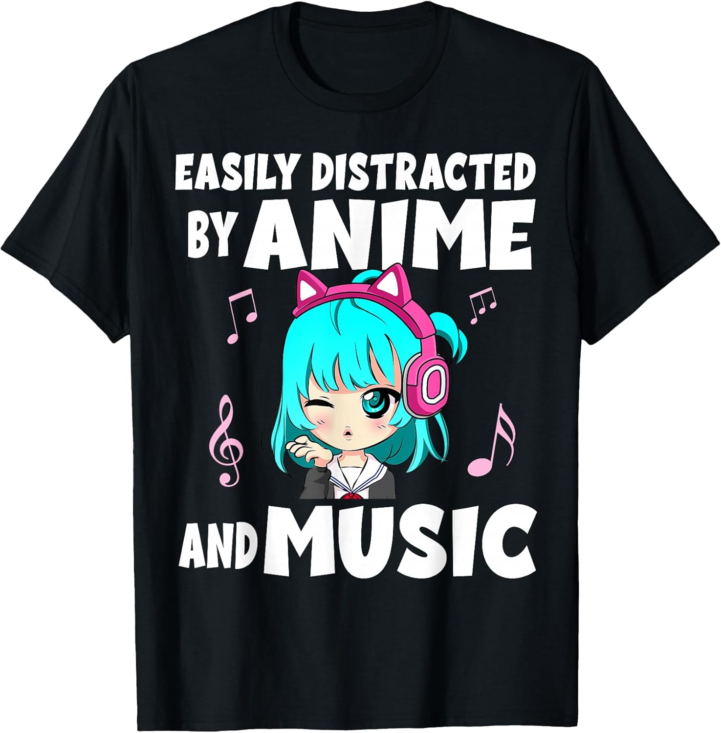 Music and Anime Merch Kawaii Otaku for Teen - Adult & Kids T-Shirts, Sweatshirts & Hoodies apparel design preview 1
