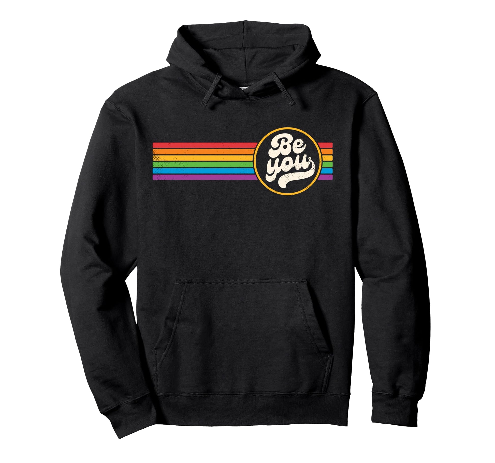 Lgbtq Be You Gay Pride Lgbt Ally Hoodie - Aesthetic Graphic for Adults - T-Shirt, Sweatshirt, Hoodie
