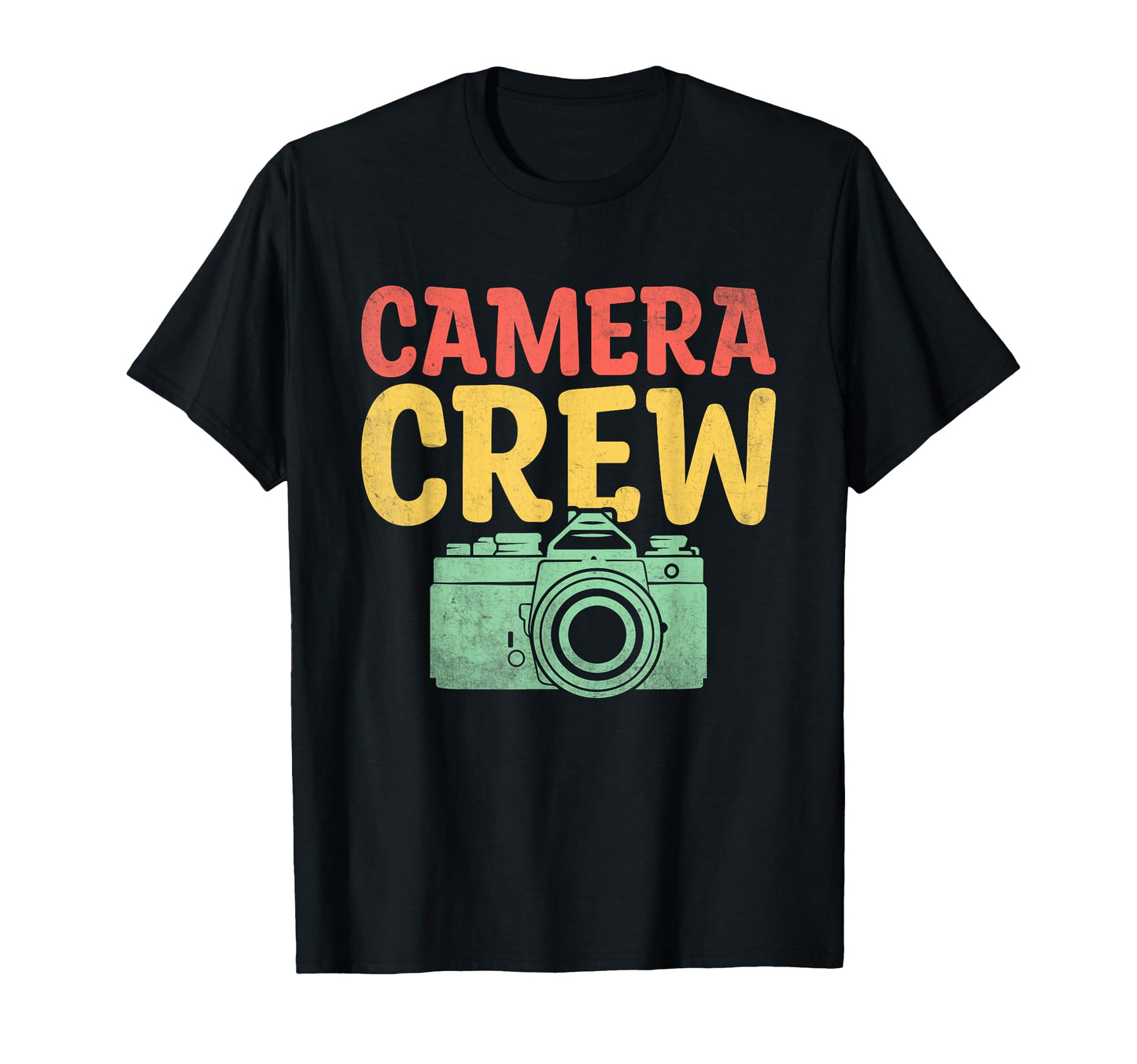 Camera Crew Photography Photographer T-Shirt - Graphic Print Unisex - T-Shirt, Sweatshirt, Hoodie