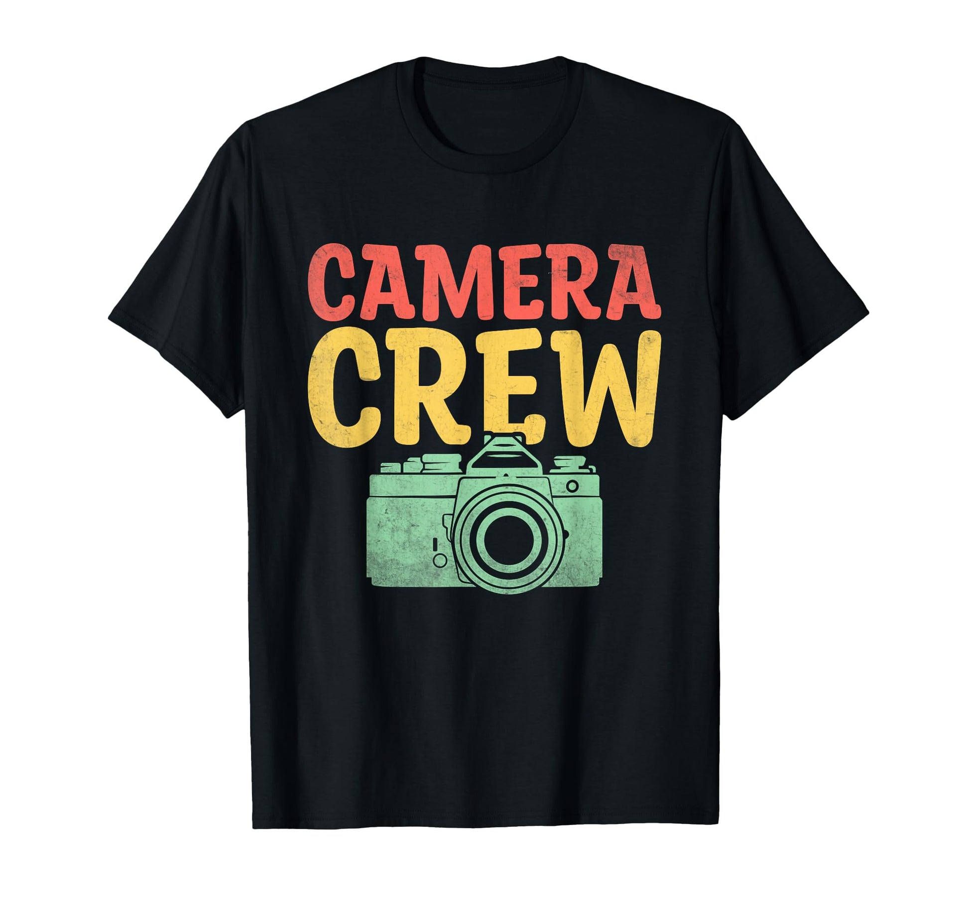 Camera Crew Photography Photographer T-Shirt - Graphic Print Unisex - T-Shirt, Sweatshirt, Hoodie