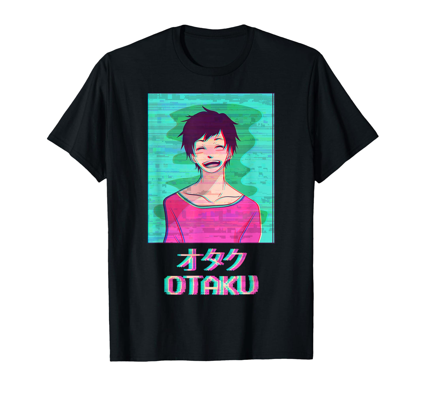 Otaku Anime Japanese Vaporwave Aesthetic T-Shirt - Streetwear Style Unisex - T-Shirt, Sweatshirt, Hoodie