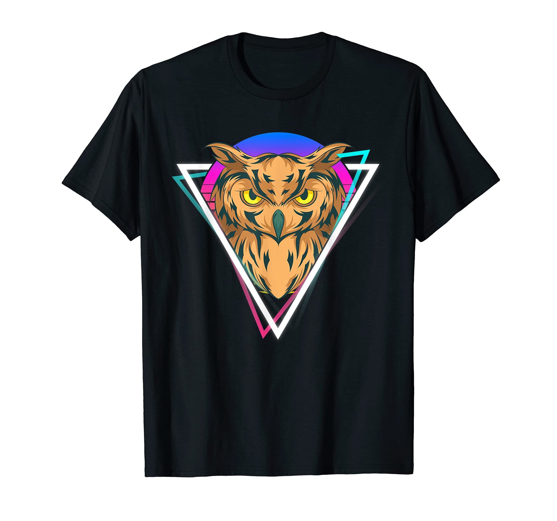 Art Forest Bird 80S Vaporwave T-Shirt - Casual Everyday Wear Men Women - T-Shirt, Sweatshirt, Hoodie