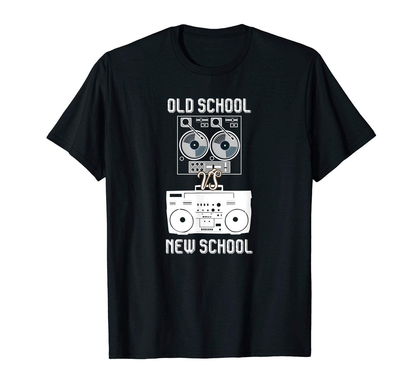 Turntable Old School Dj Vs New School Dj T-Shirt - Streetwear Style Unisex - T-Shirt, Sweatshirt, Hoodie