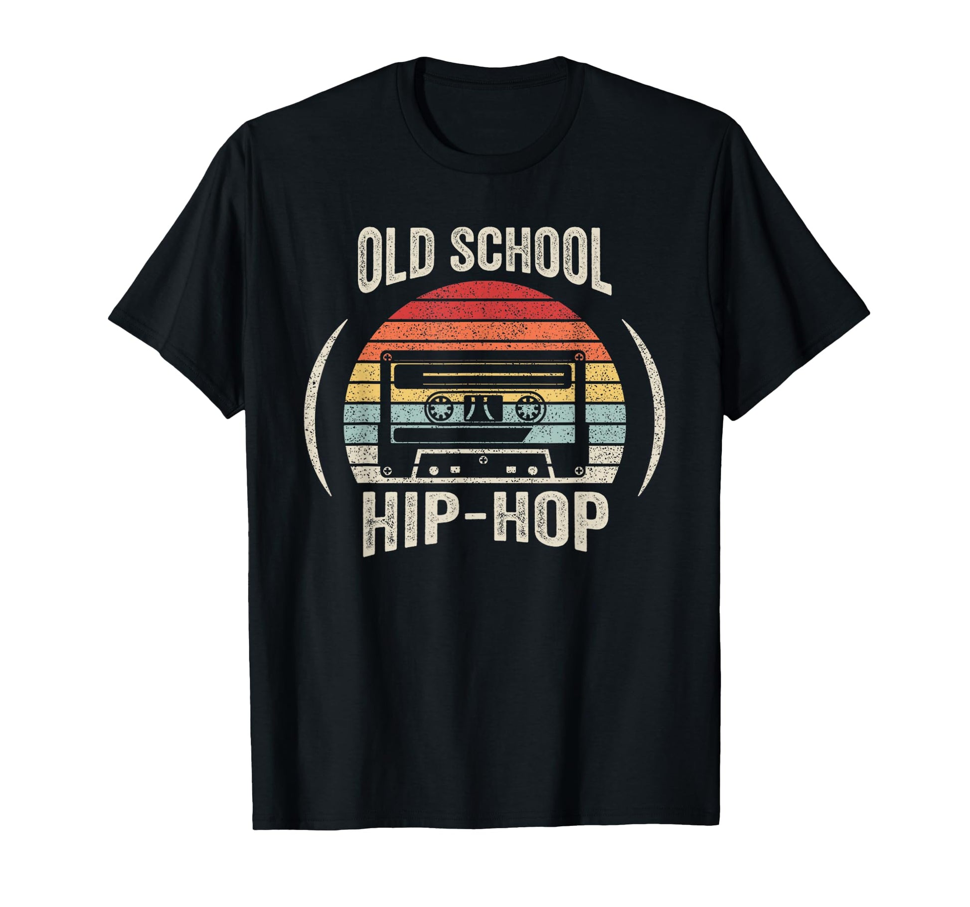 Old School Hip Hop Cassette Tape 80S T-Shirt - Graphic Print for Adults - T-Shirt, Sweatshirt, Hoodie
