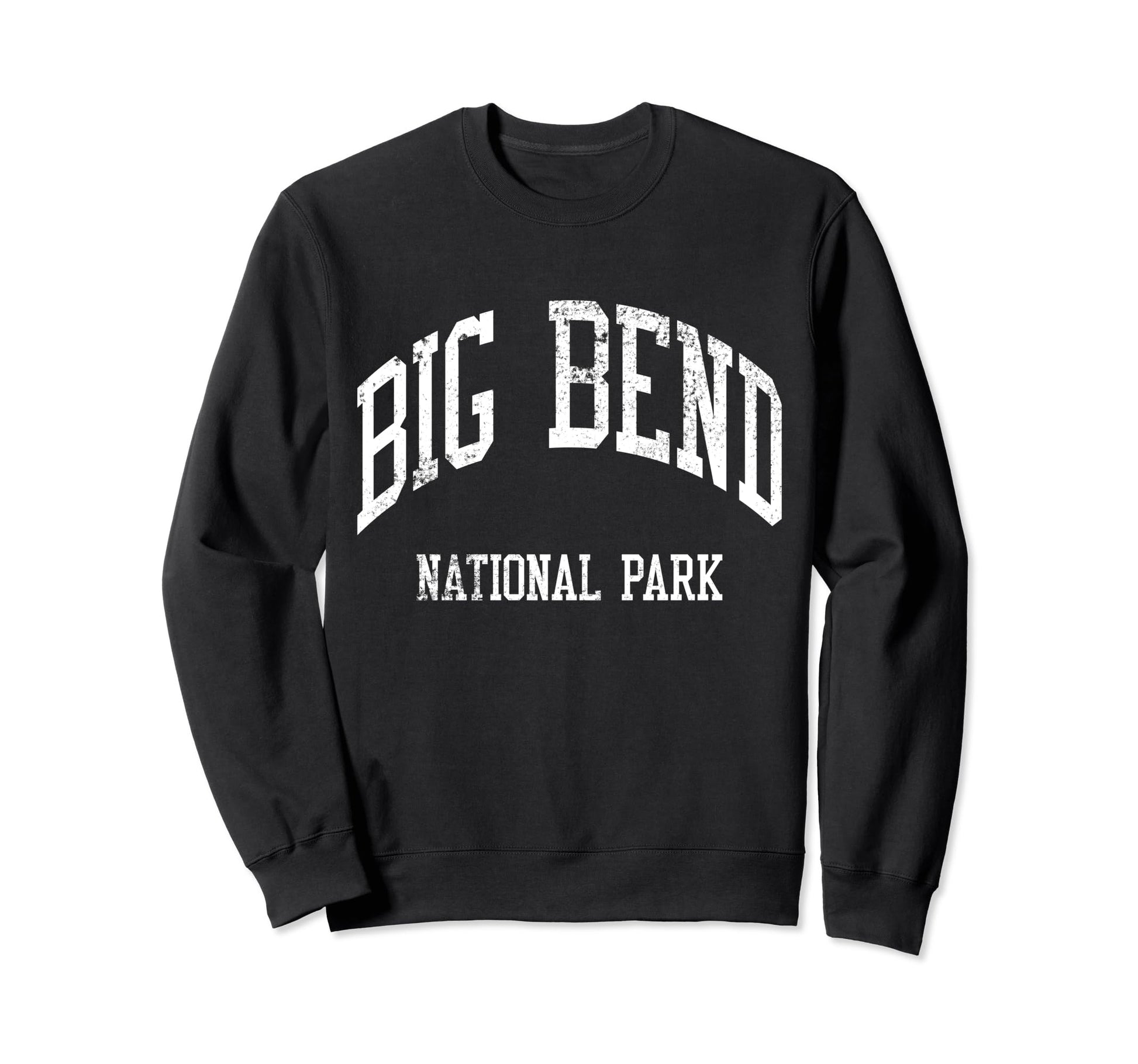 Big Bend National Park 70S College Sweatshirt - Custom Art Print Unisex - T-Shirt, Sweatshirt, Hoodie