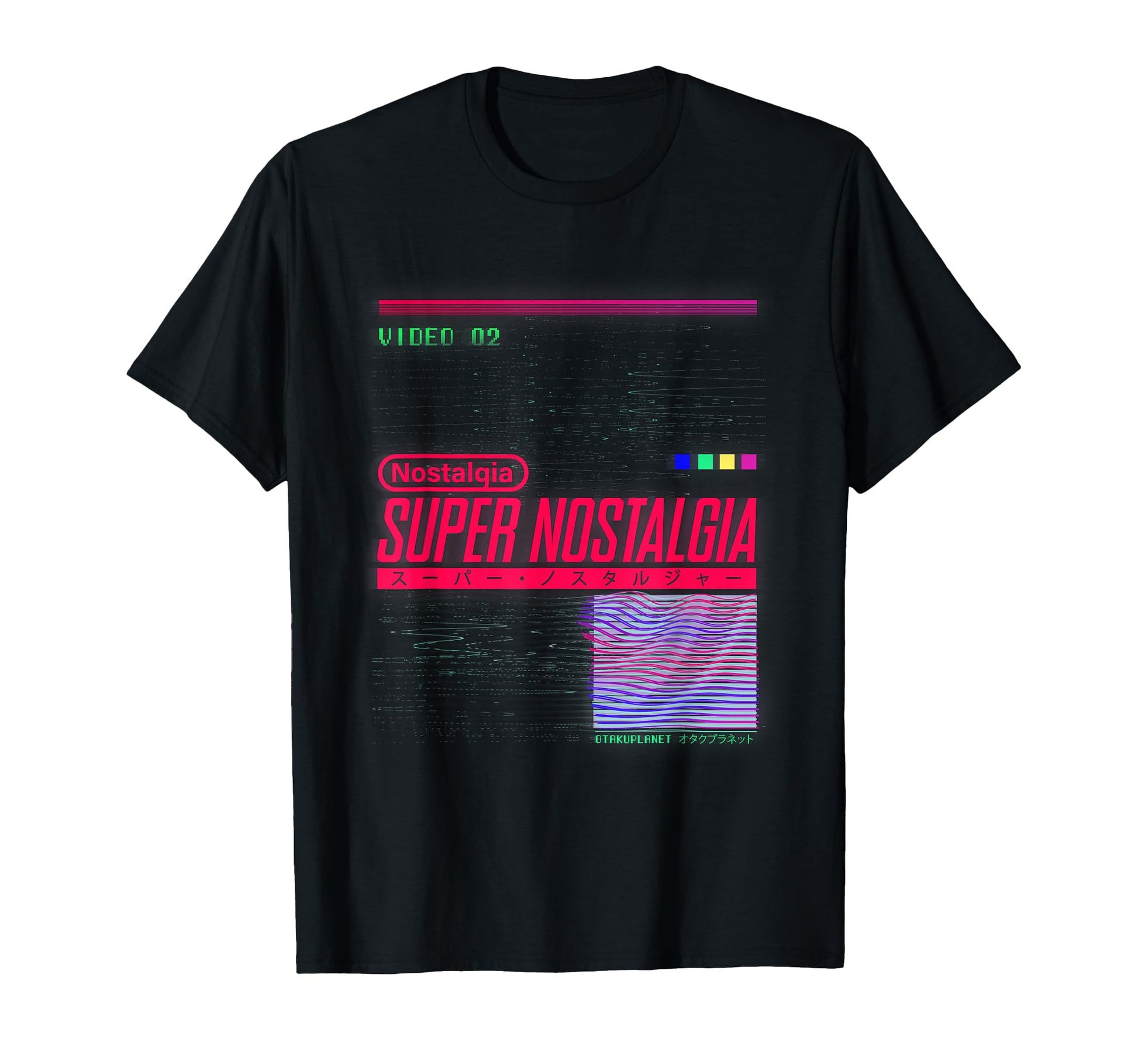 Super Nostalgia Japanese Vibes T-Shirt - Minimalist Print Men Women - T-Shirt, Sweatshirt, Hoodie