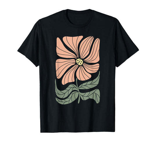 Boho Flower Floral T-Shirt - Trendy Graphic for Adults - T-Shirt, Sweatshirt, Hoodie
