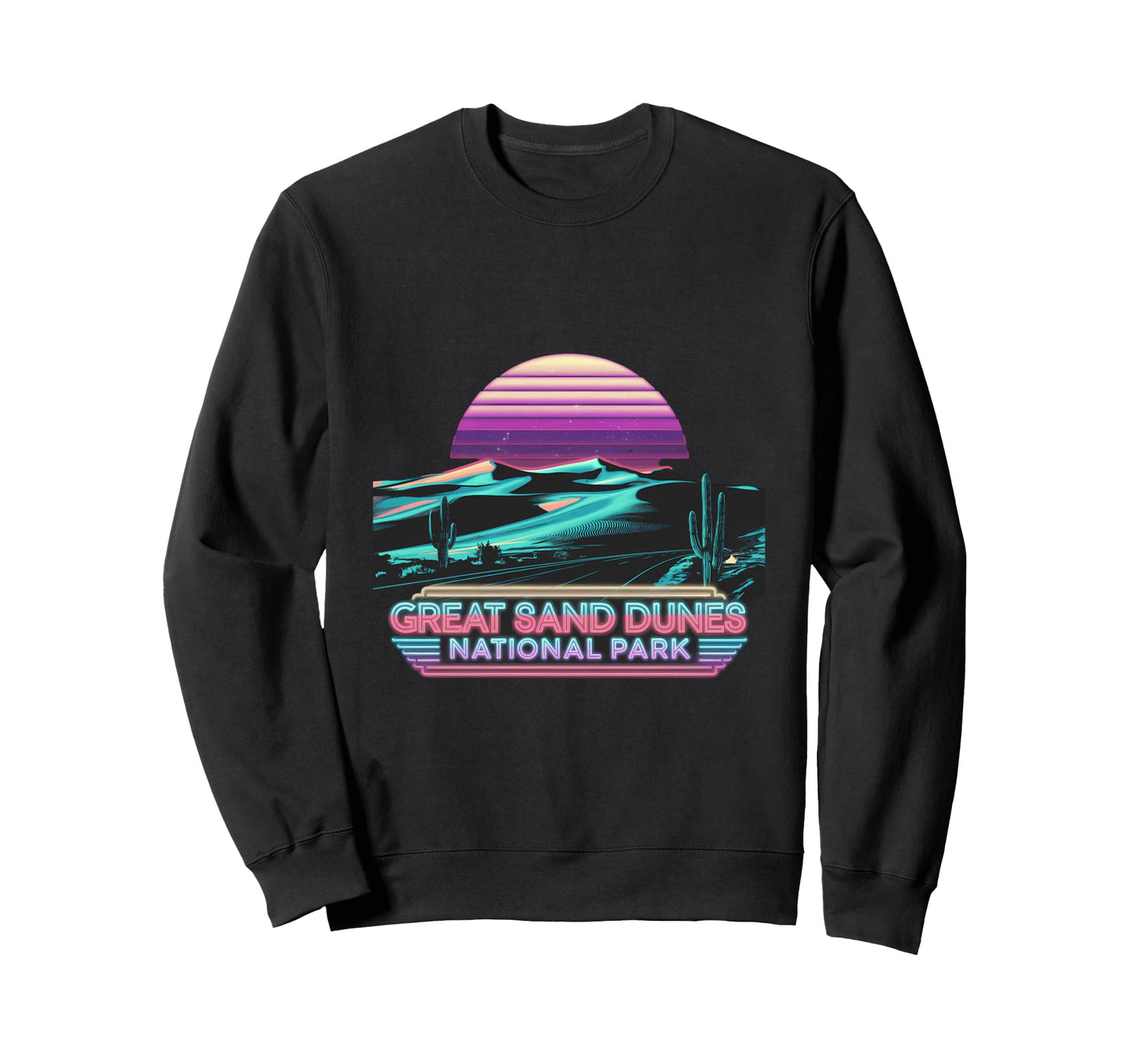 Great Sand Dunes National Park Landscape Sweatshirt - Graphic Print Unisex - T-Shirt, Sweatshirt, Hoodie