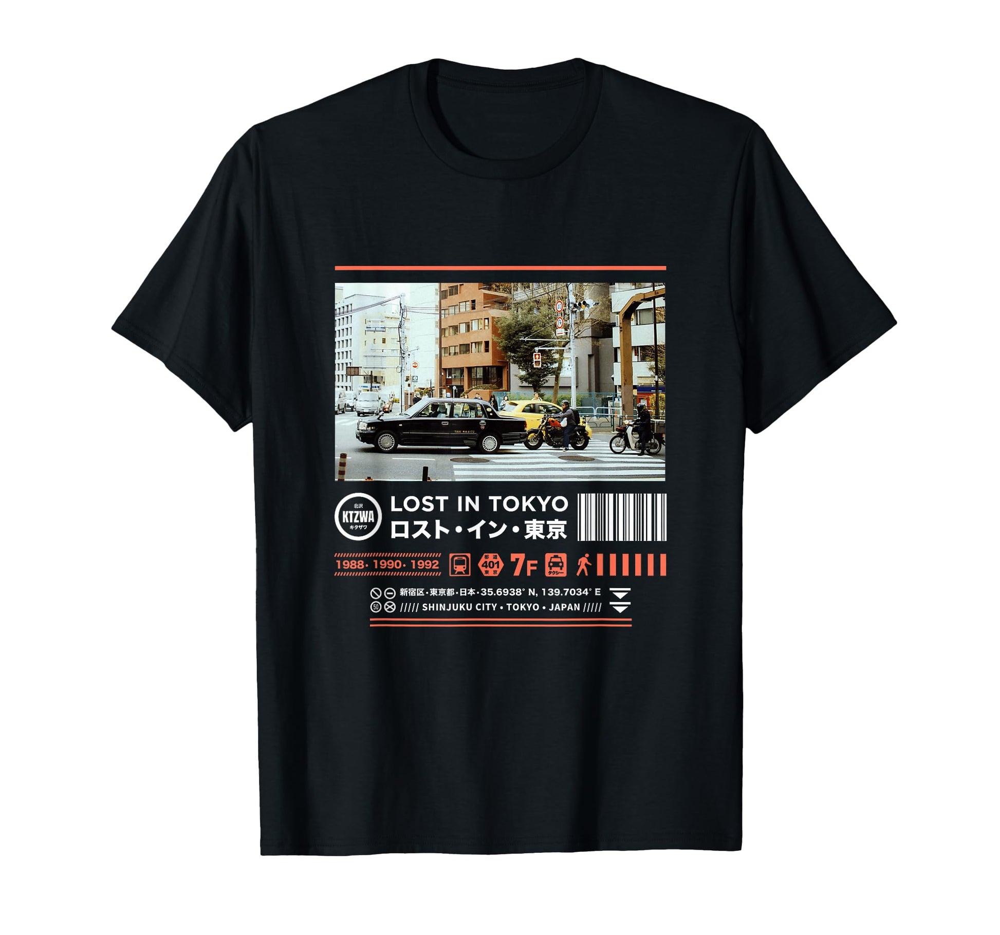 Japanese Tokyo Cyberpunk Art Streetwear T-Shirt - Trendy Graphic Unisex - T-Shirt, Sweatshirt, Hoodie