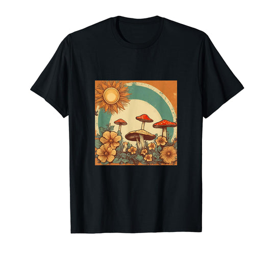 Bohemian Boho Flowers T-Shirt - Aesthetic Graphic Men Women - T-Shirt, Sweatshirt, Hoodie