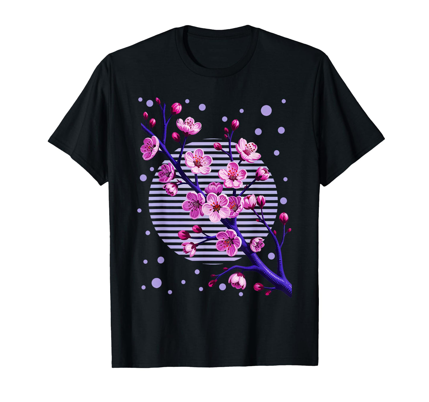 Aesthetic Vaporwave Japanese Blossom T-Shirt - Trendy Graphic Unisex - T-Shirt, Sweatshirt, Hoodie
