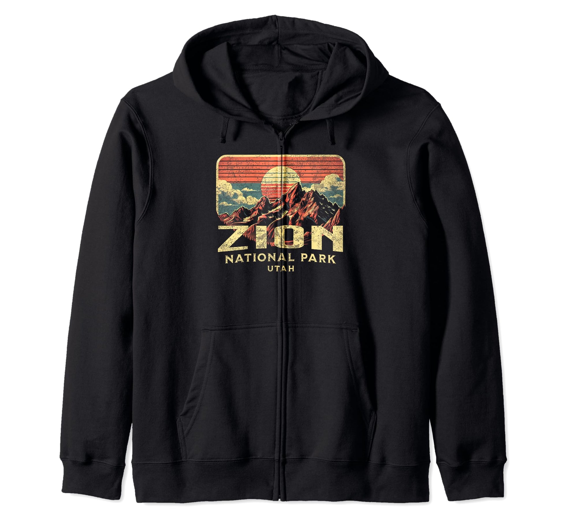 Zion National Park Utah Usa Outdoor Sweatshirt - Unique Graphic Men Women - T-Shirt, Sweatshirt, Hoodie