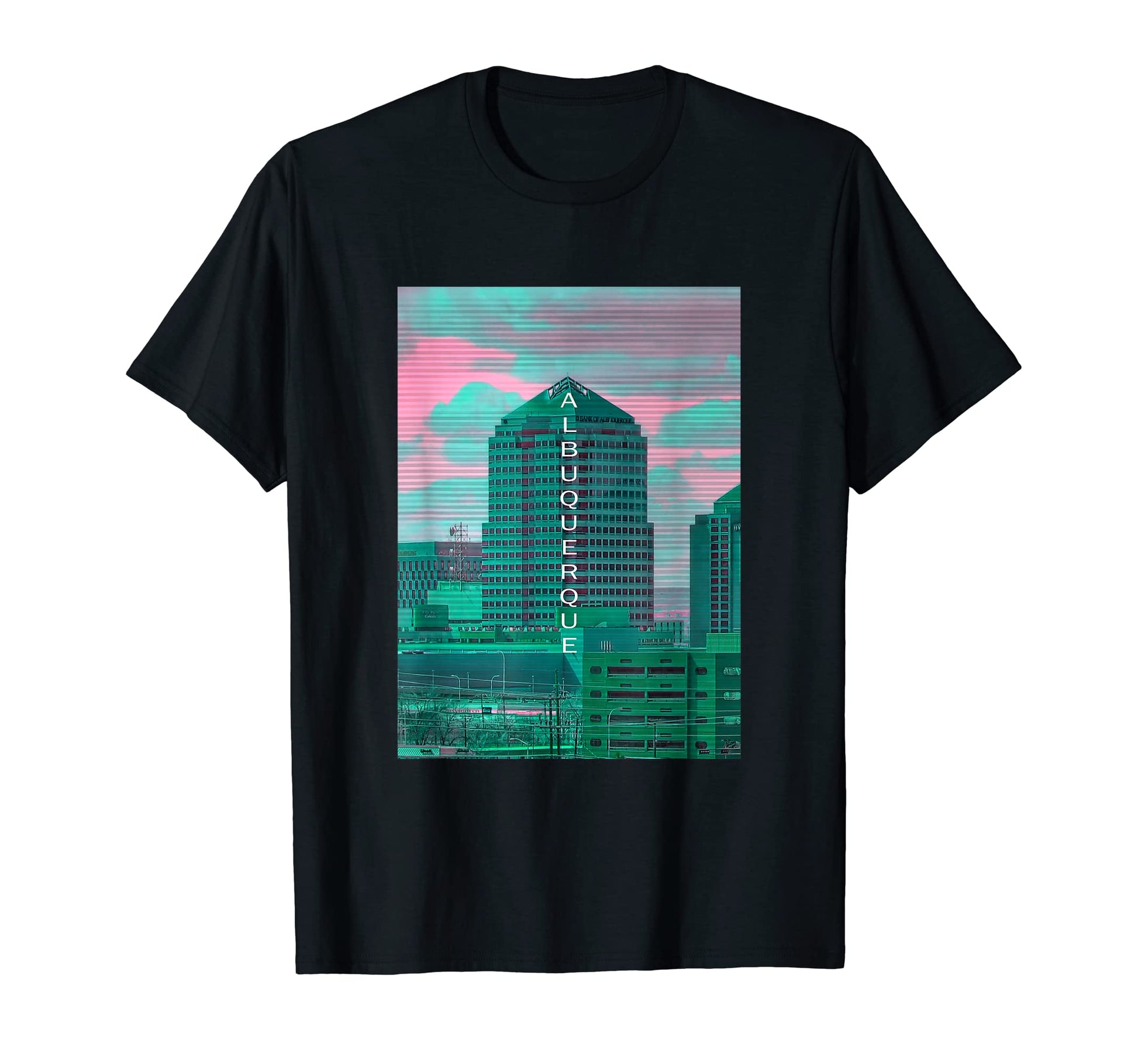 New Mexico Vaporwave Aesthetic Souvenir T-Shirt - Graphic Print Men Women - T-Shirt, Sweatshirt, Hoodie