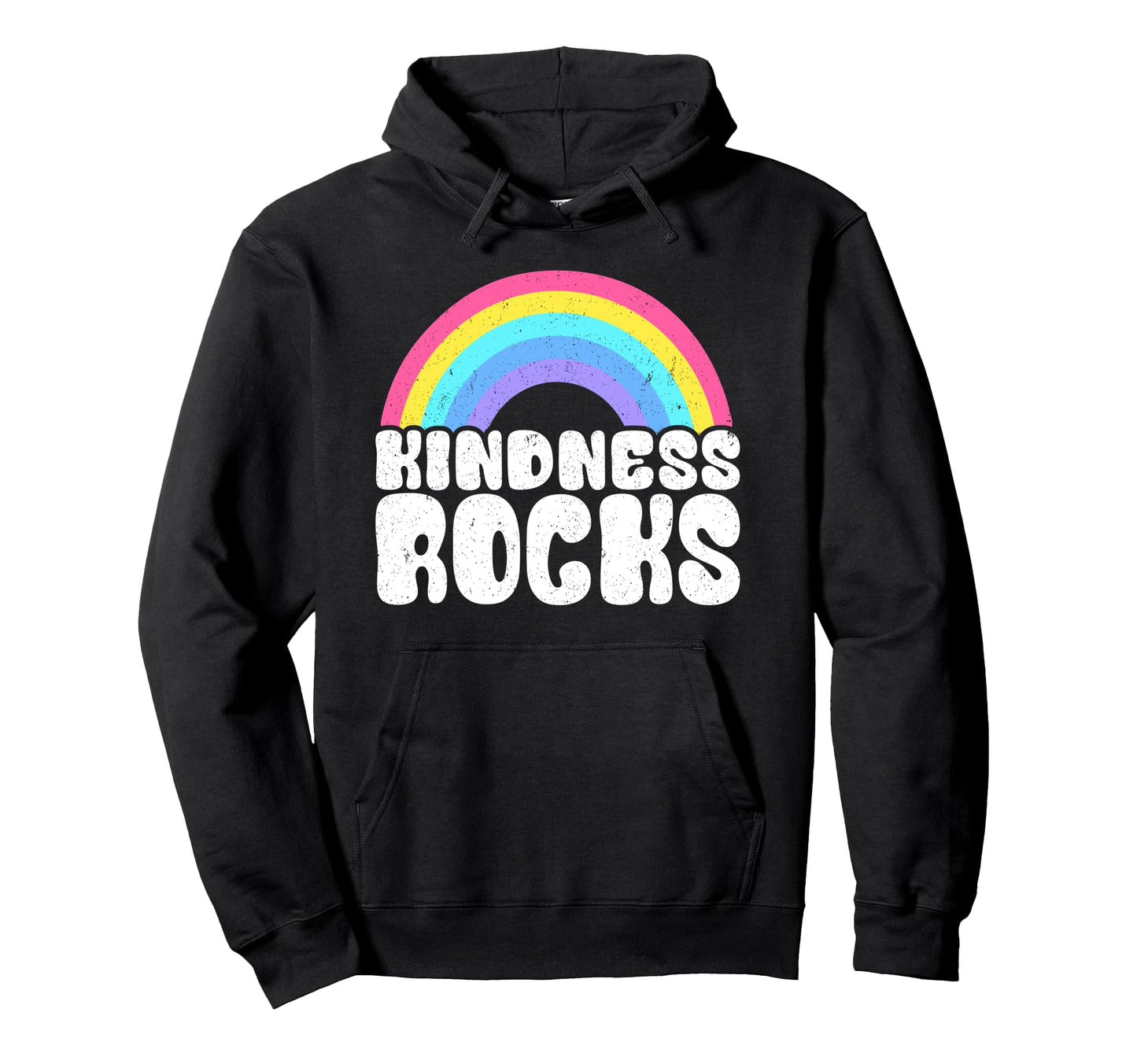 Anti Bullying Hippie Teacher Rainbow Hoodie - Trendy Graphic Unisex - T-Shirt, Sweatshirt, Hoodie