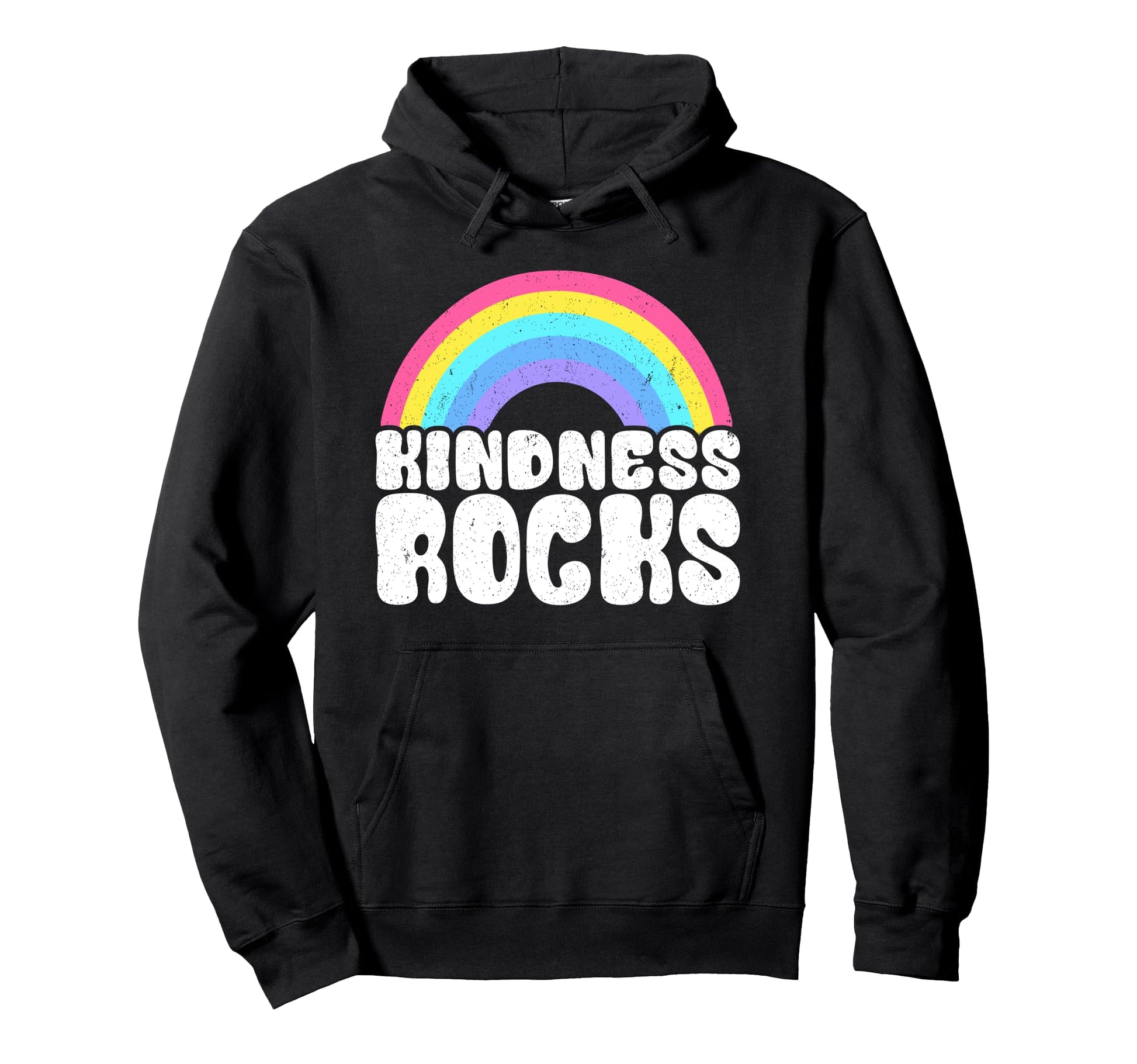 Anti Bullying Hippie Teacher Rainbow Hoodie - Trendy Graphic Unisex - T-Shirt, Sweatshirt, Hoodie