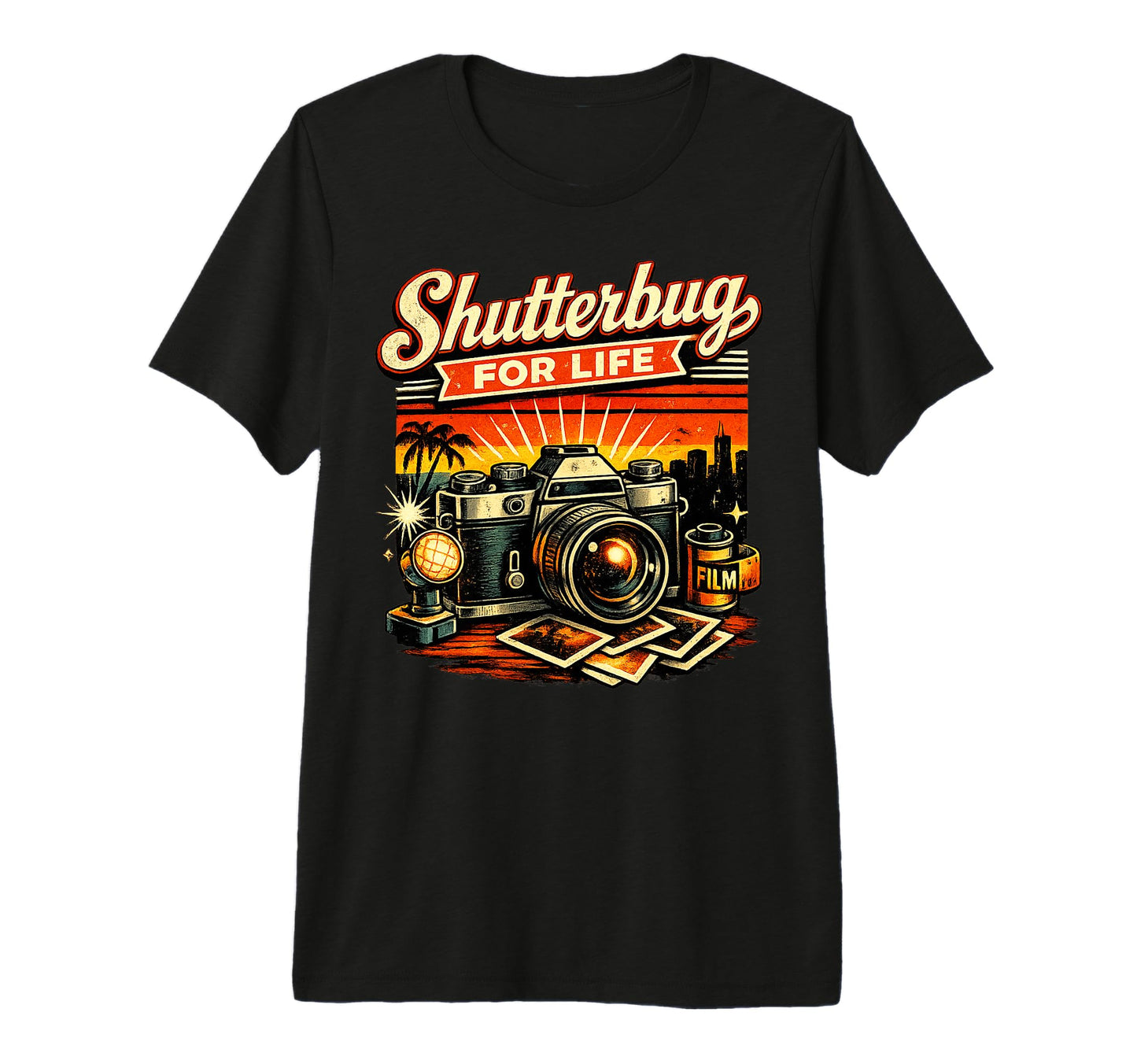 Shutterbug Life Camera Photography T-Shirt - Casual Everyday Wear Unisex - T-Shirt, Sweatshirt, Hoodie