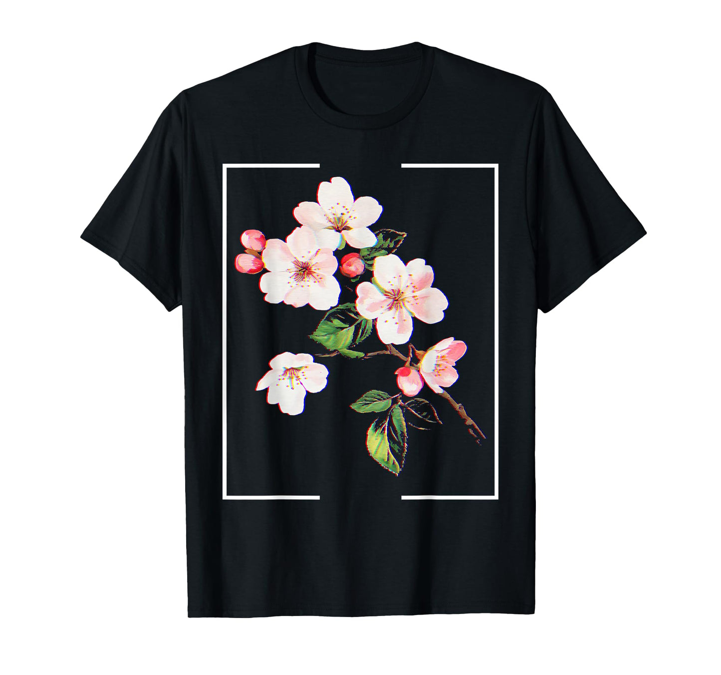 Cherry Blossom Japanese Aesthetic T-Shirt - Custom Art Print for Adults - T-Shirt, Sweatshirt, Hoodie