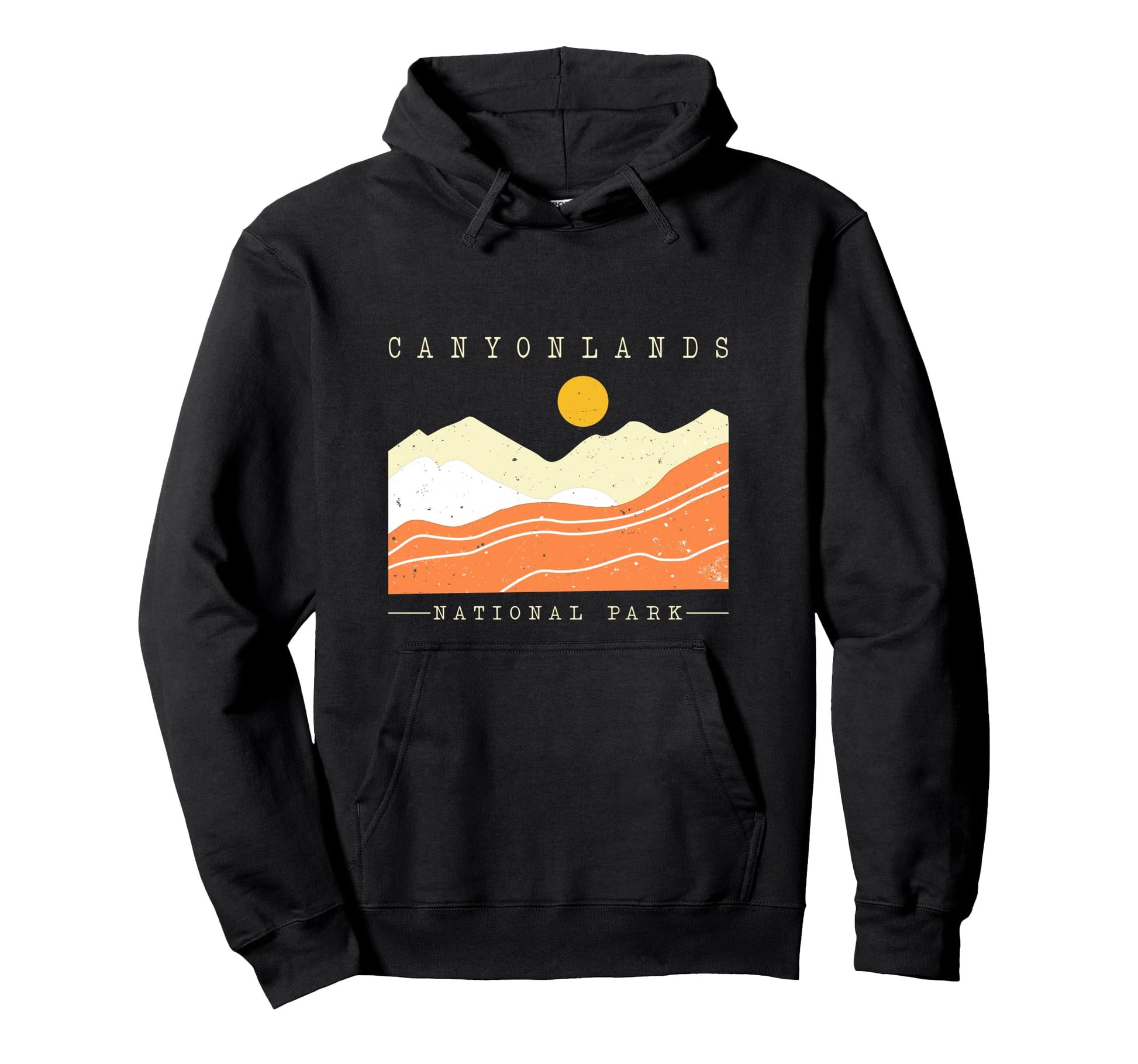 Canyonlands National Park Utah Hoodie - Unique Graphic Men Women - T-Shirt, Sweatshirt, Hoodie