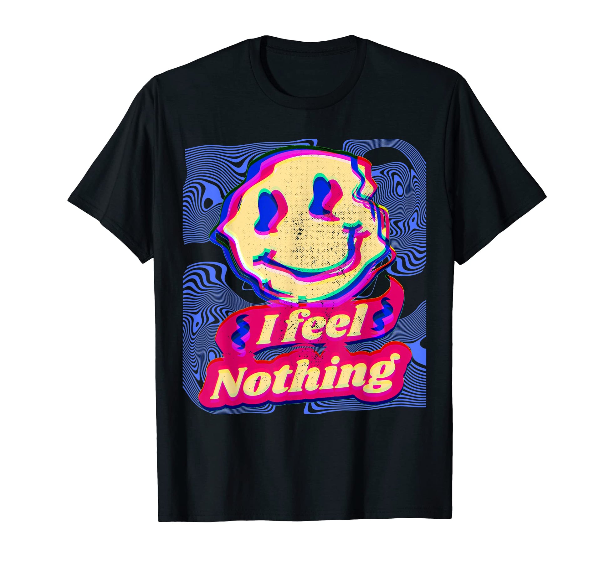 Melting I Feel Nothing Goth Kidcore T-Shirt - Casual Everyday Wear Unisex - T-Shirt, Sweatshirt, Hoodie