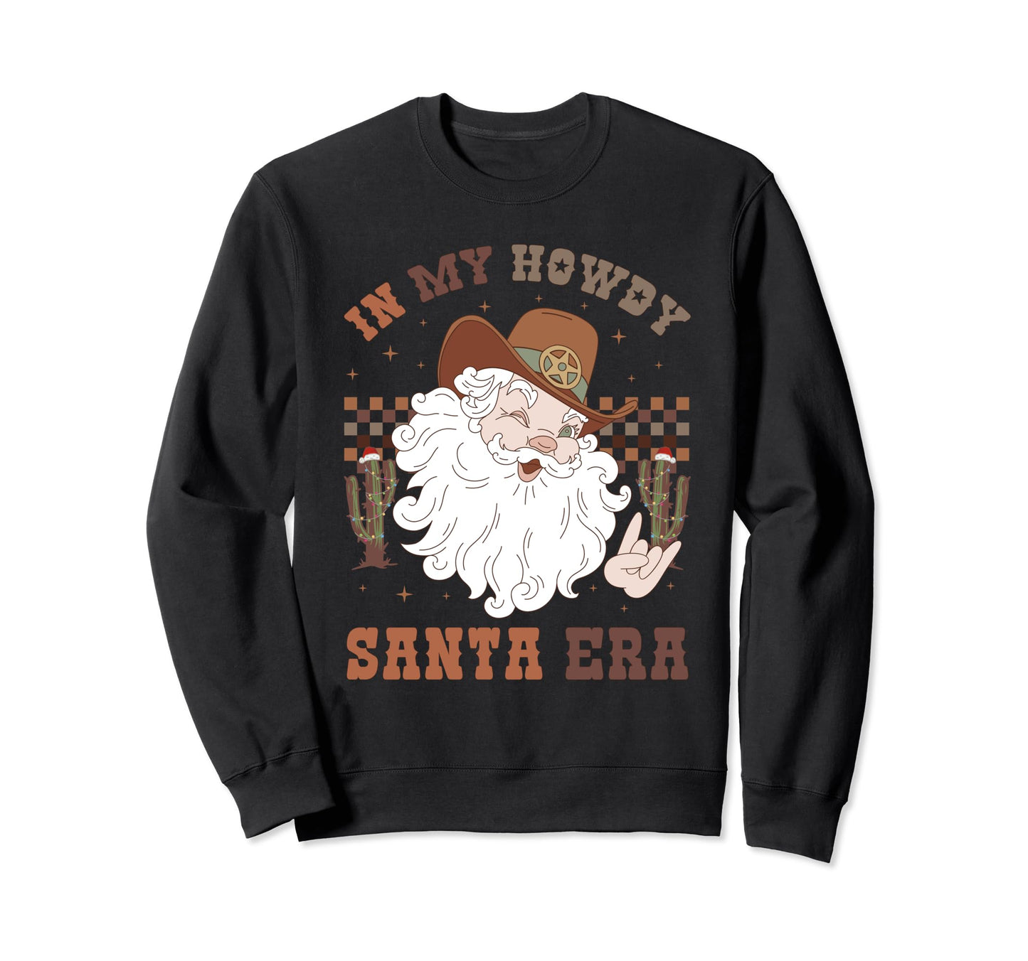 My Howdy Santa Era Tree Western Sweatshirt - Fun Novelty Design Unisex - T-Shirt, Sweatshirt, Hoodie