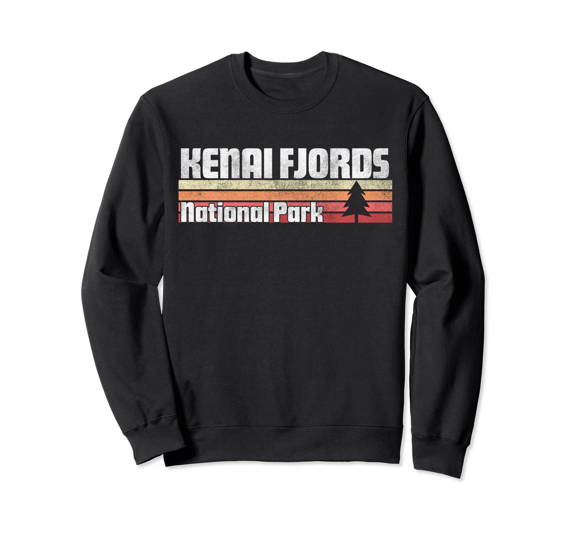 Kenai Fjords National Park 70S 80S Sweatshirt - Custom Art Print Men Women - T-Shirt, Sweatshirt, Hoodie