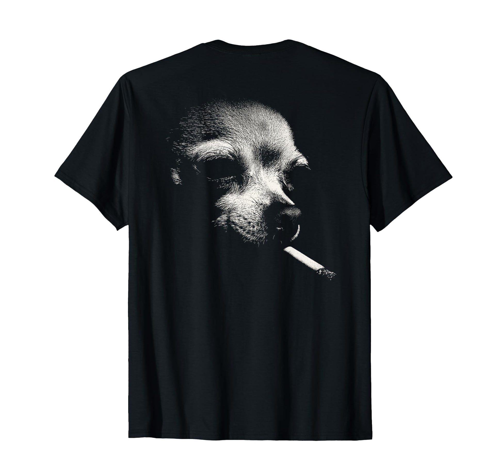 Chihuahua Smoking Cigarette T-Shirt - Casual Everyday Wear for Adults - T-Shirt, Sweatshirt, Hoodie