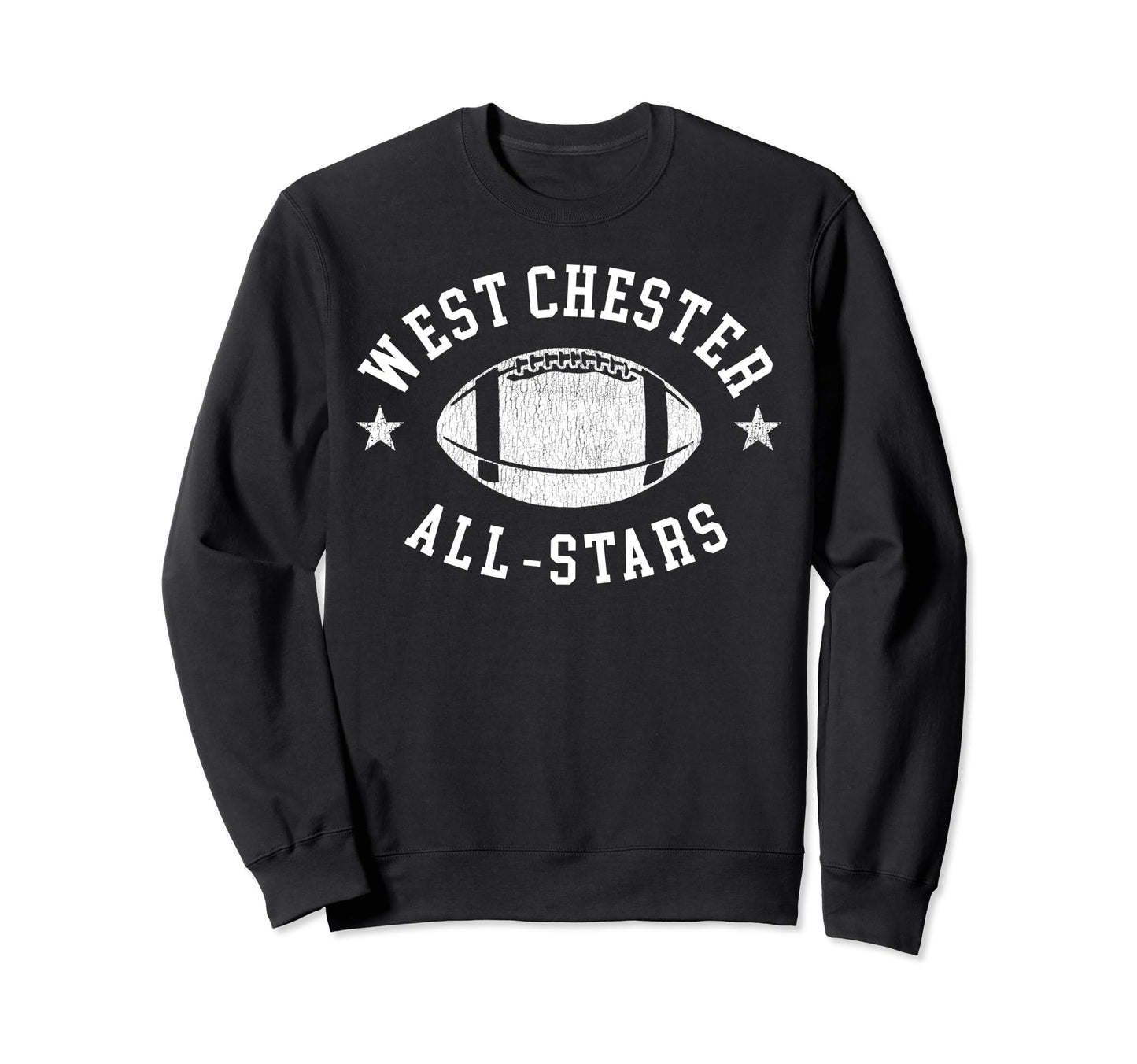West Chester All Stars Football Sweatshirt - Custom Art Print for Adults - T-Shirt, Sweatshirt, Hoodie