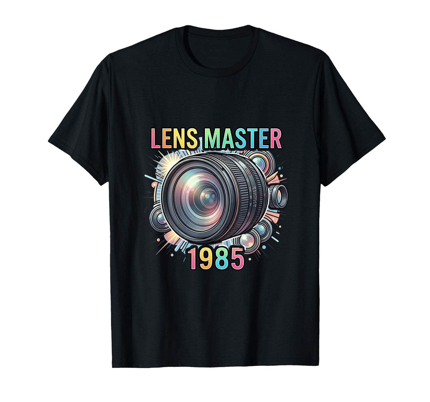 Photographer Camera Lens T-Shirt - Casual Everyday Wear Men Women - T-Shirt, Sweatshirt, Hoodie